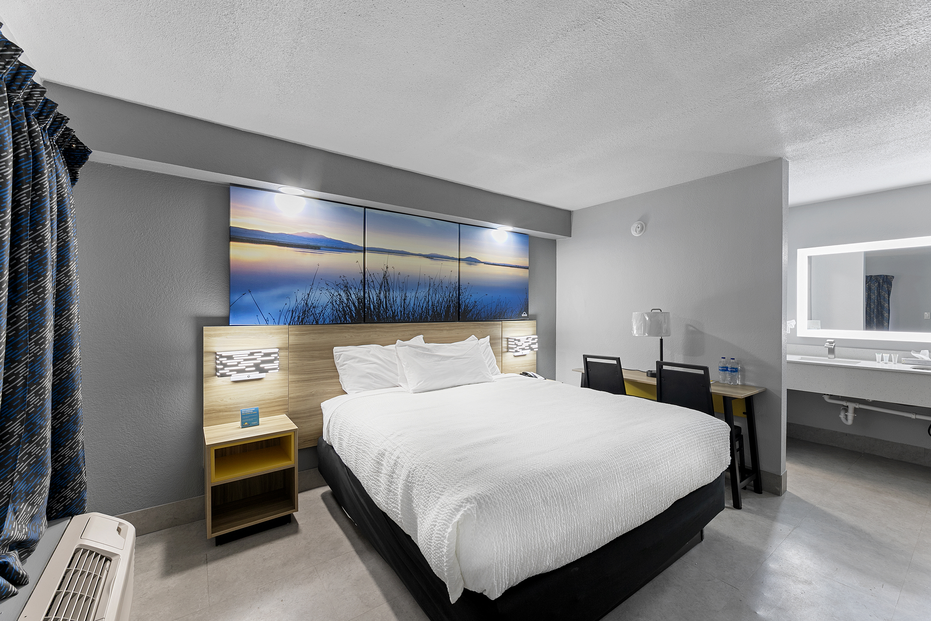 Guest room at the Days Inn by Wyndham San Antonio Near Lackland AFB in San Antonio, Texas