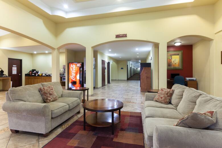Days Inn San Antonio at Palo Alto hotel lobby in San Antonio, Texas