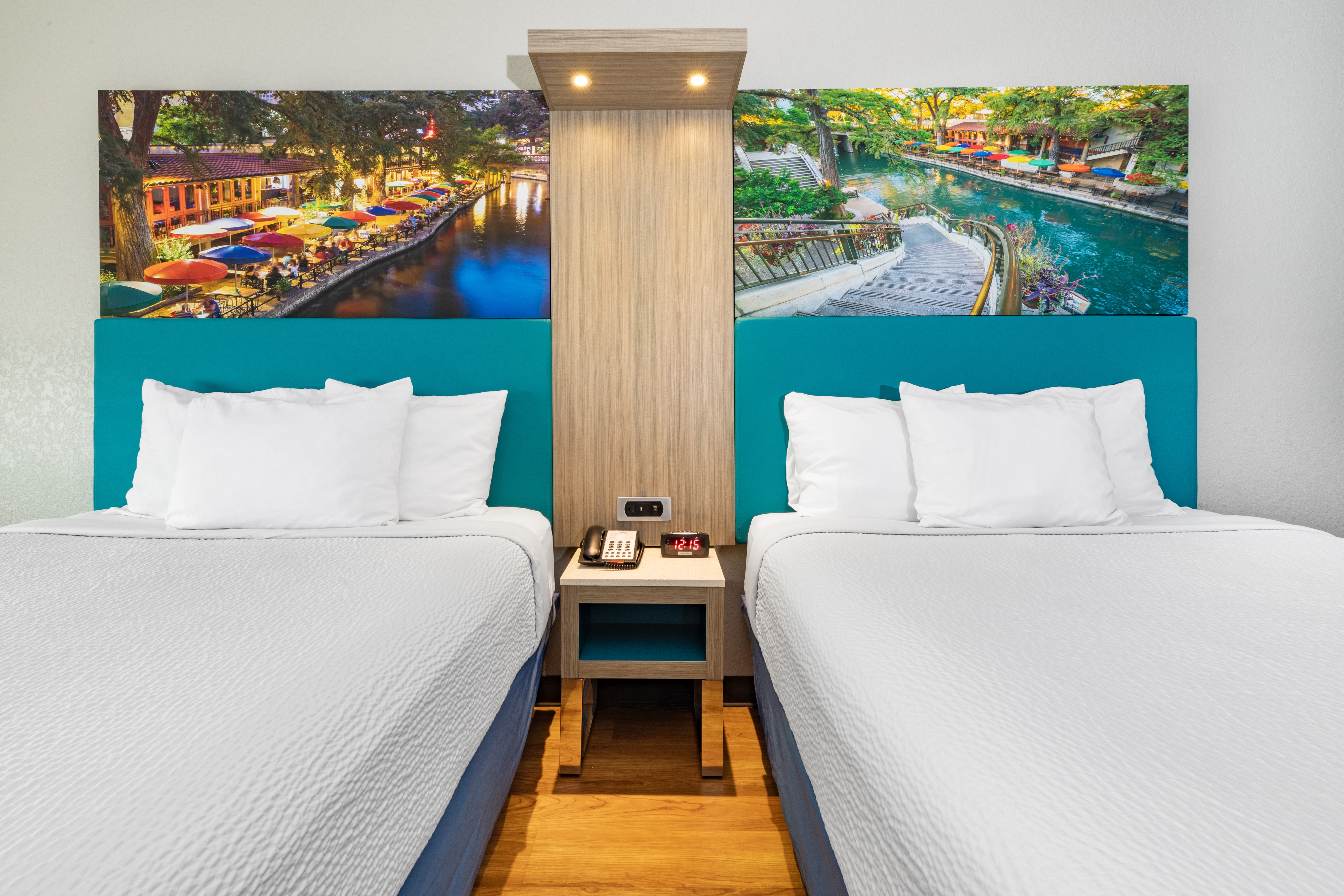 Guest room at the Days Inn & Suites by Wyndham San Antonio near Frost Bank Ctr in San Antonio, Texas