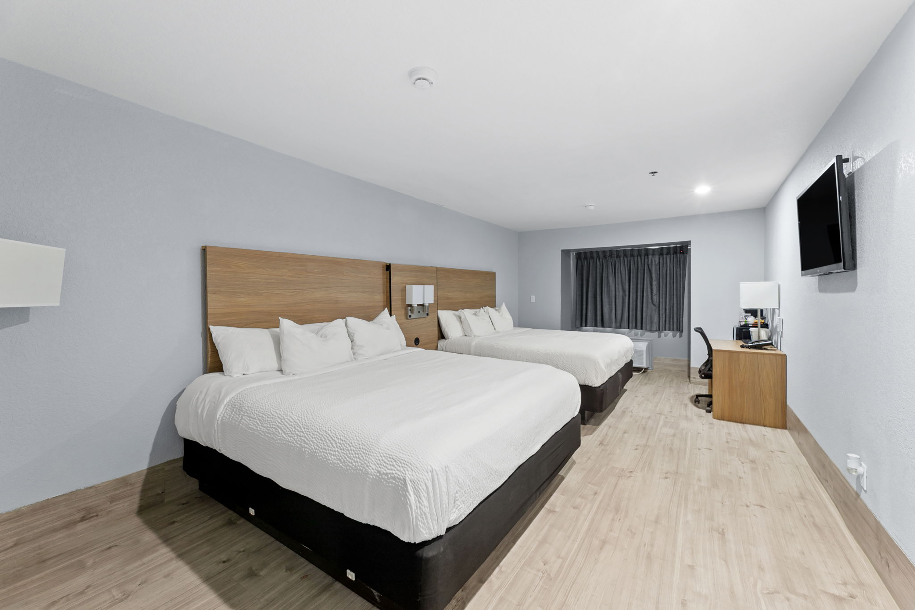 Guest room at the Days Inn by Wyndham San Antonio Downtown in San Antonio, Texas