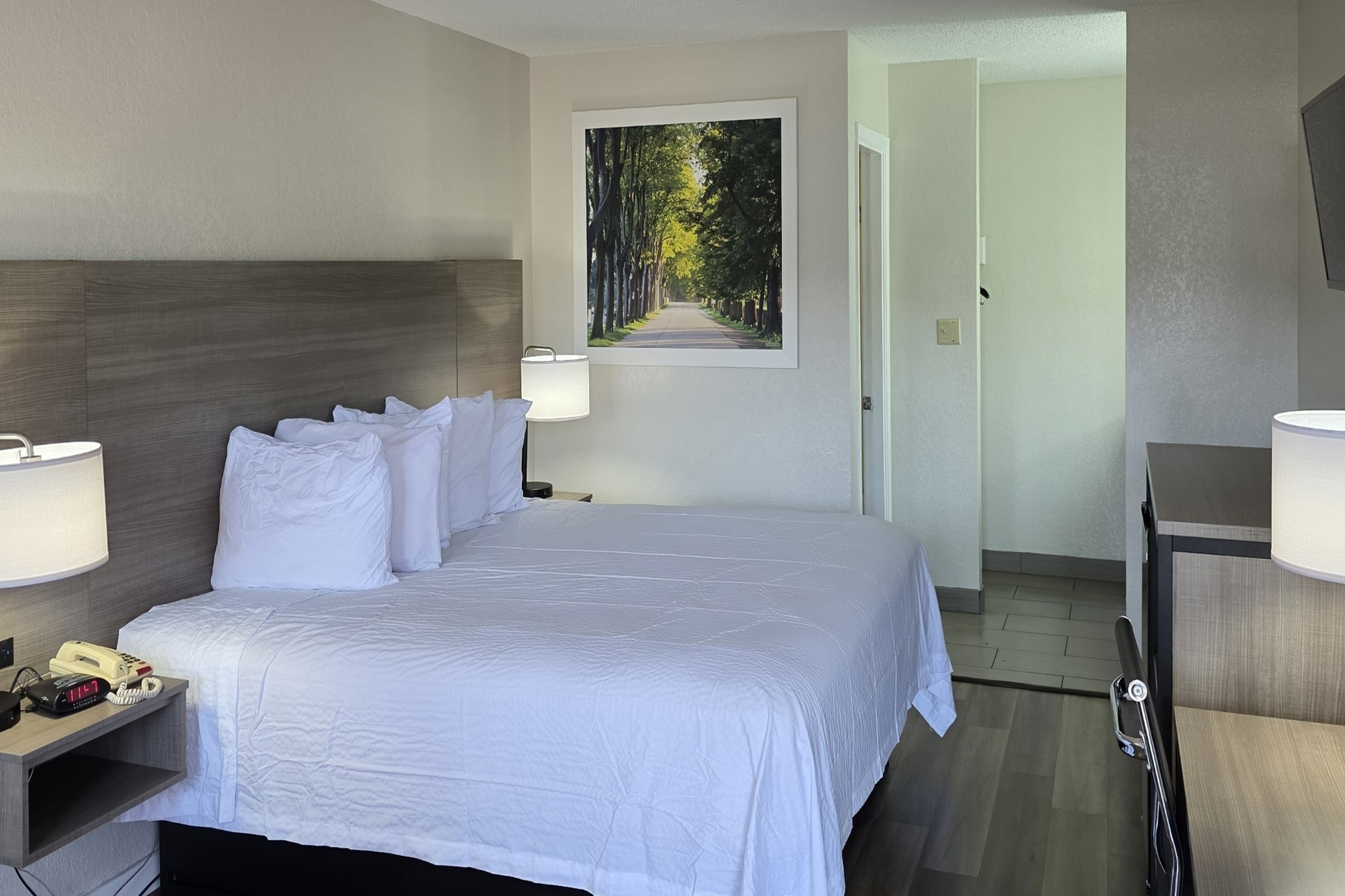 Guest room at the Days Inn by Wyndham San Marcos in San Marcos, Texas