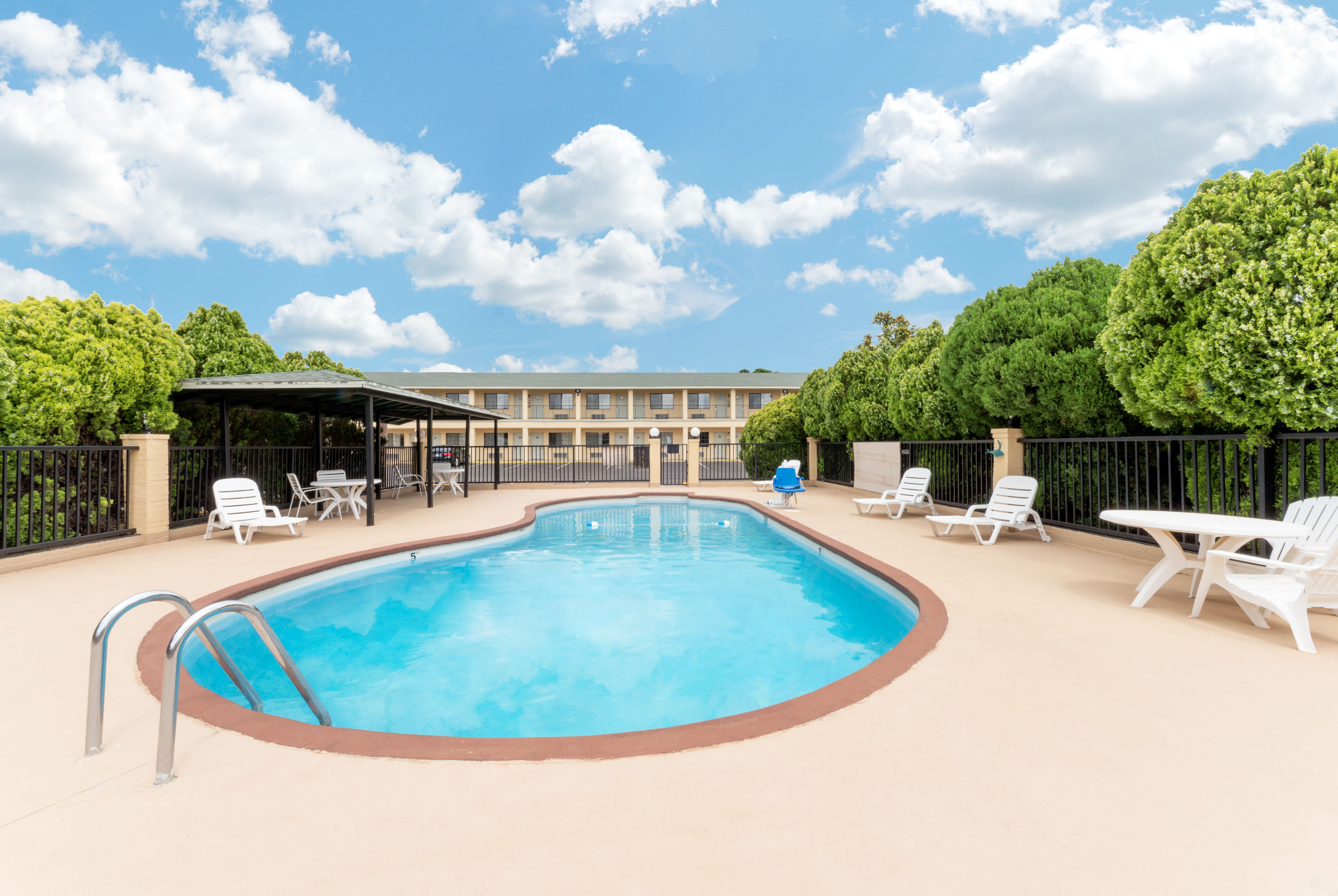 Pool at the Days Inn by Wyndham Snyder in Snyder, Texas