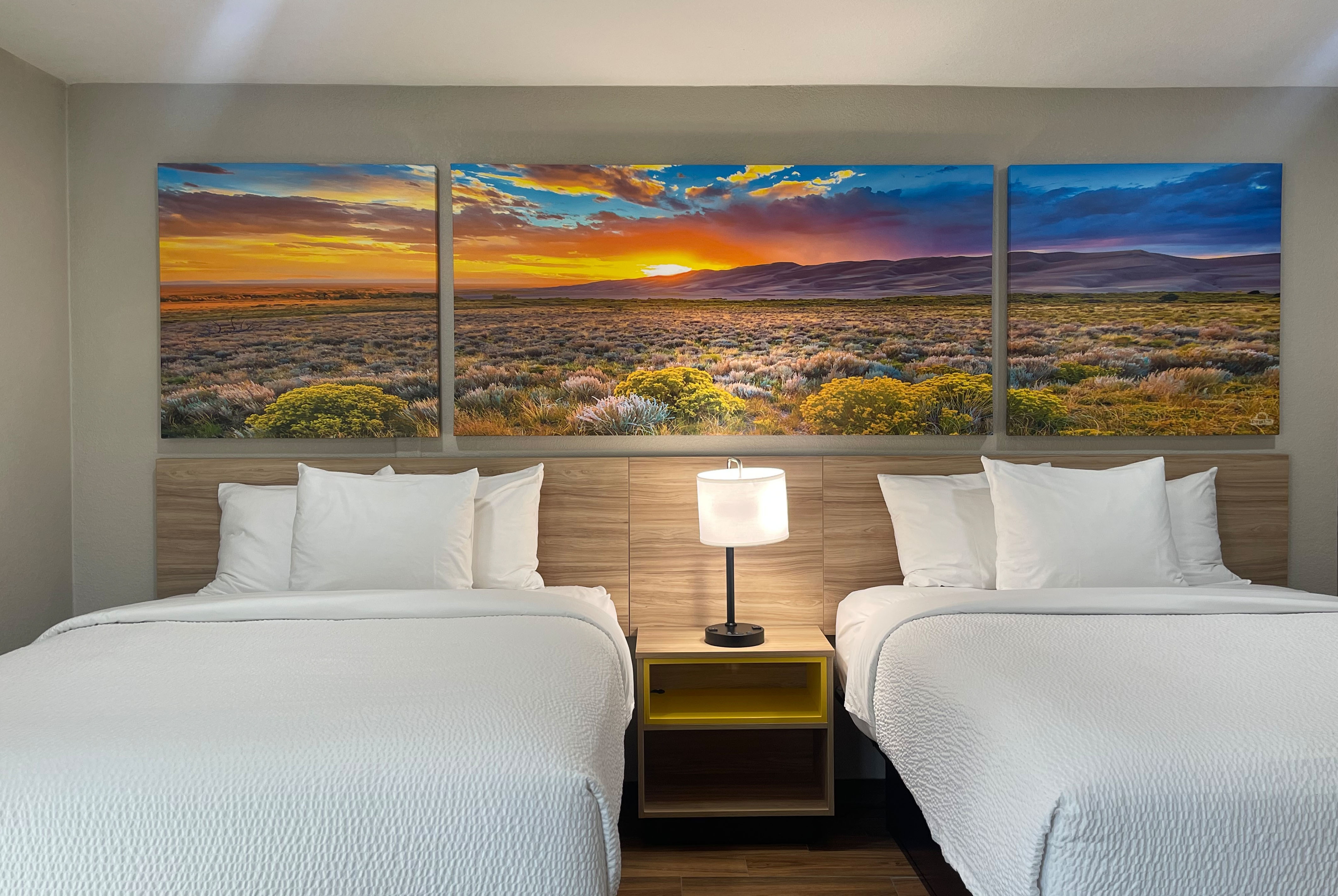 Guest room at the Days Inn by Wyndham Sulphur Springs in Sulphur Springs, Texas
