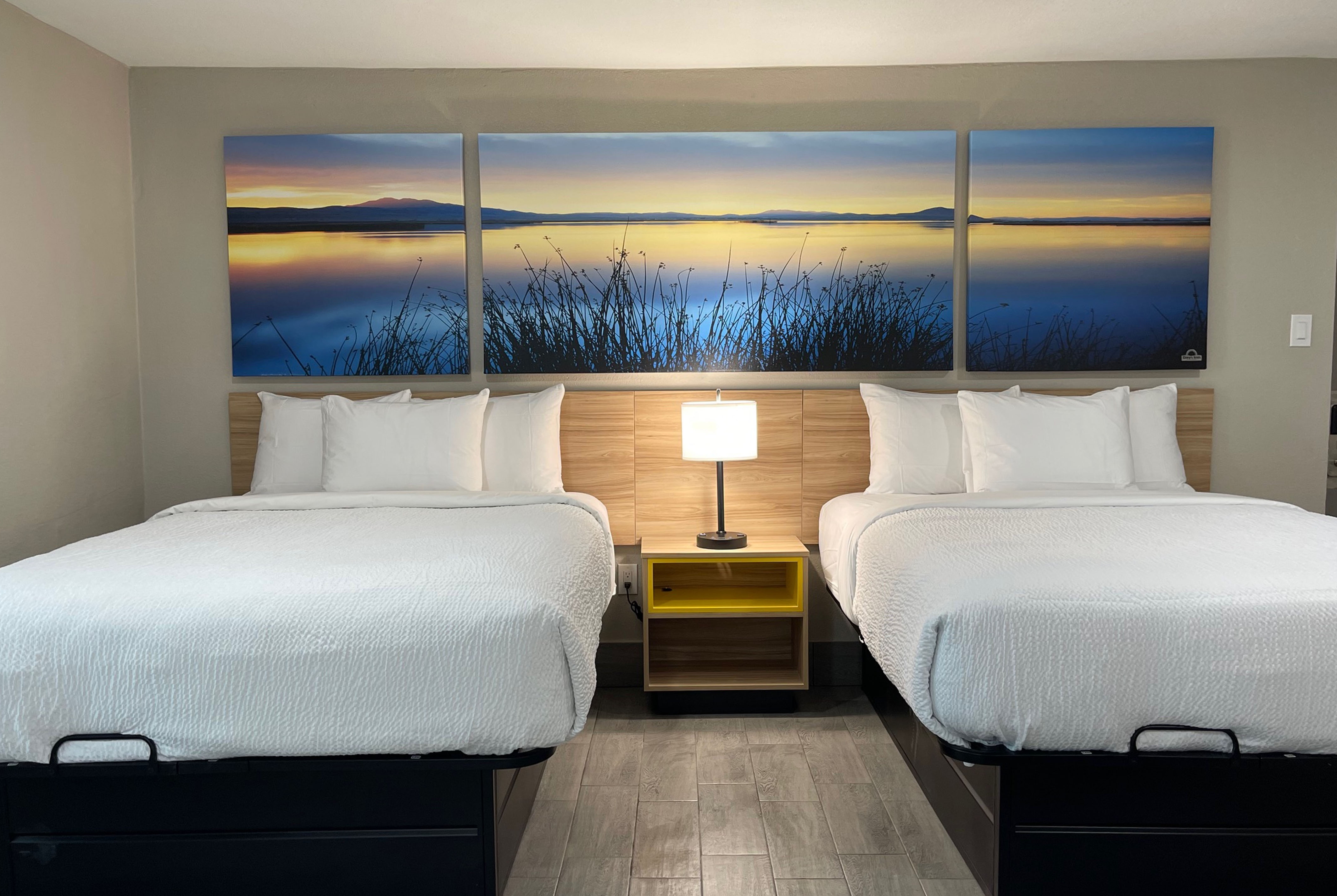 Guest room at the Days Inn by Wyndham Sulphur Springs in Sulphur Springs, Texas