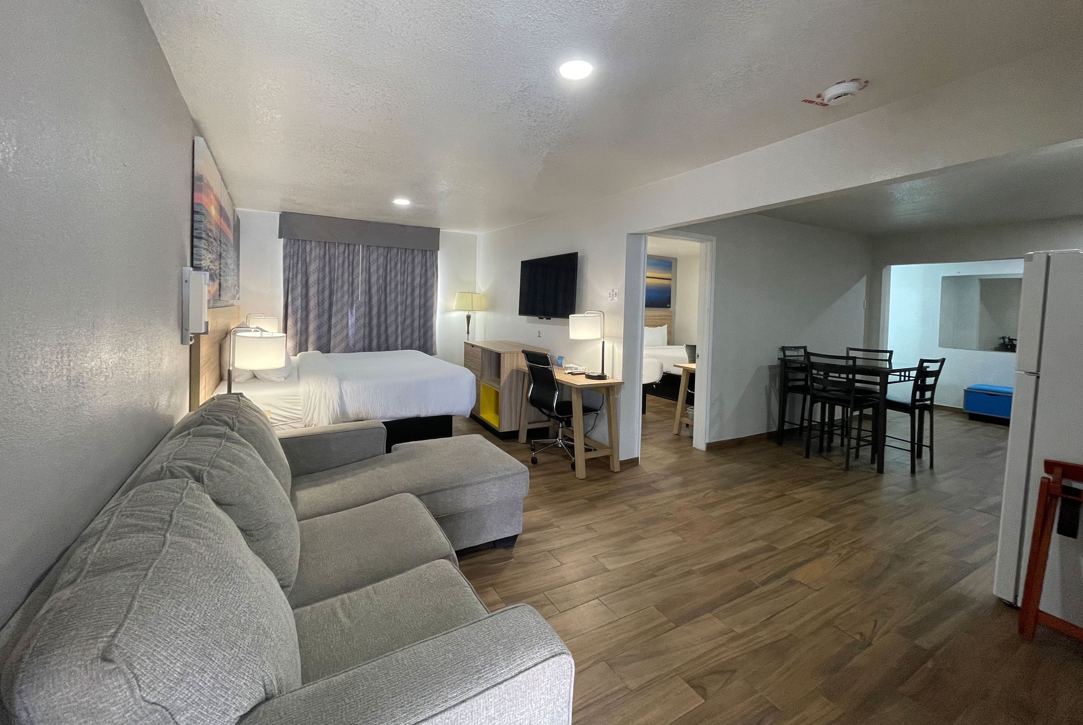Guest room at the Days Inn by Wyndham Sulphur Springs in Sulphur Springs, Texas