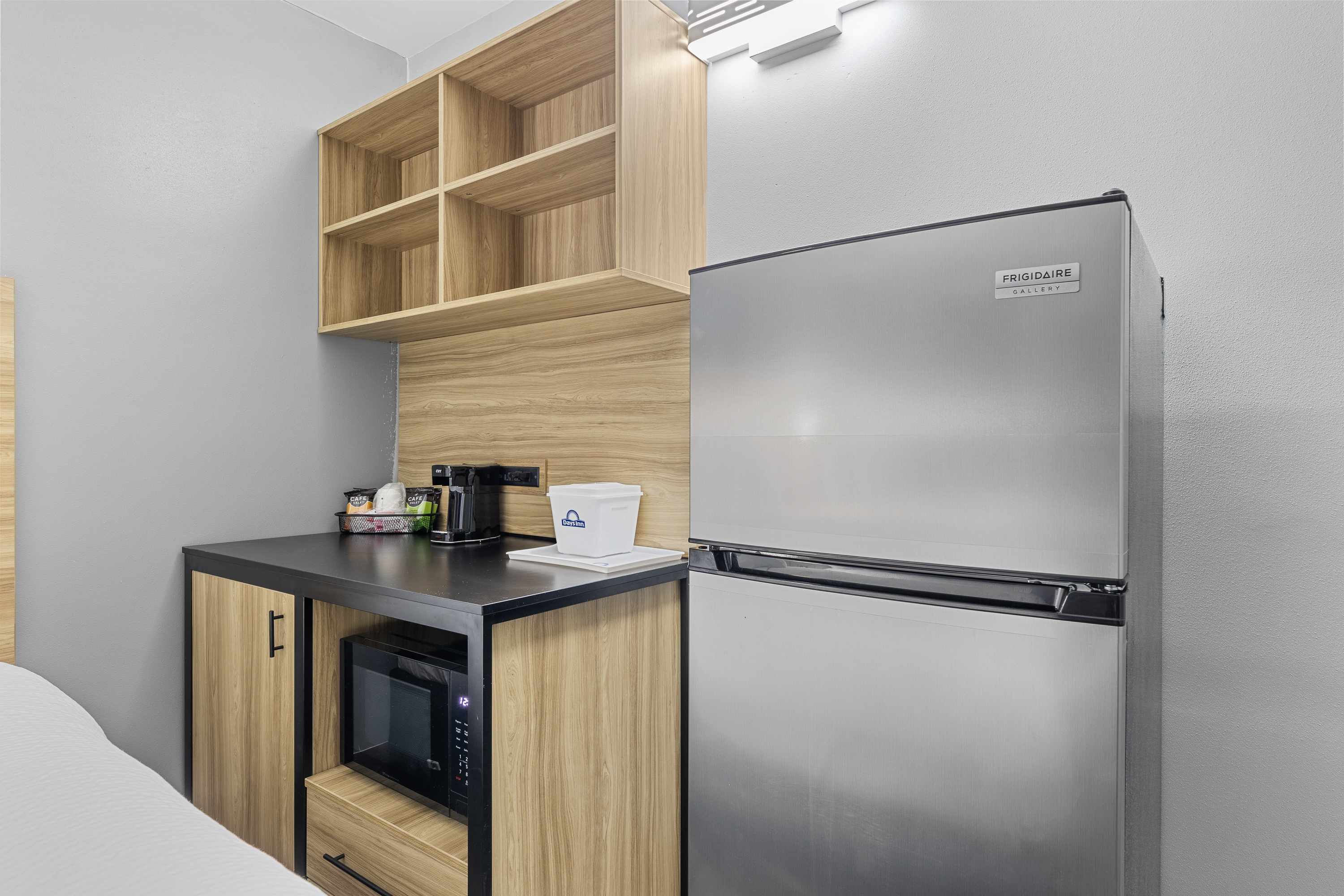 Guest room at the Days Inn & Suites by Wyndham Texas City/Galveston Area in Texas City, Texas