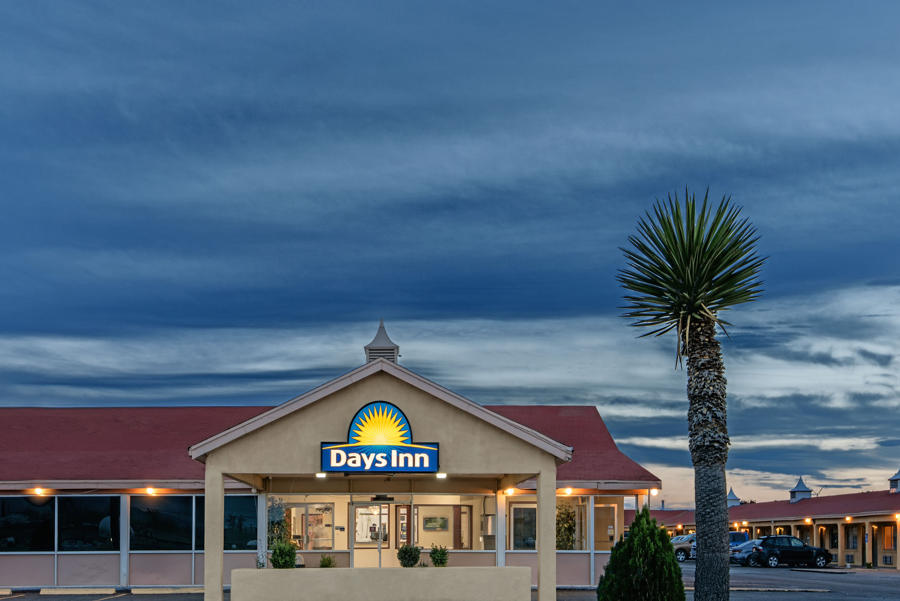 Exterior of Days Inn by Wyndham Van Horn TX hotel in Van Horn, Texas