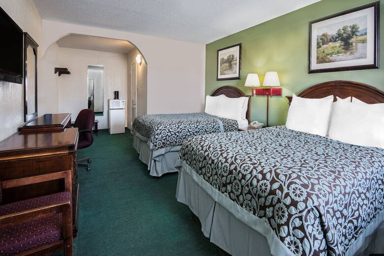Guest room at the Days Inn Van Horn TX in Van Horn, Texas
