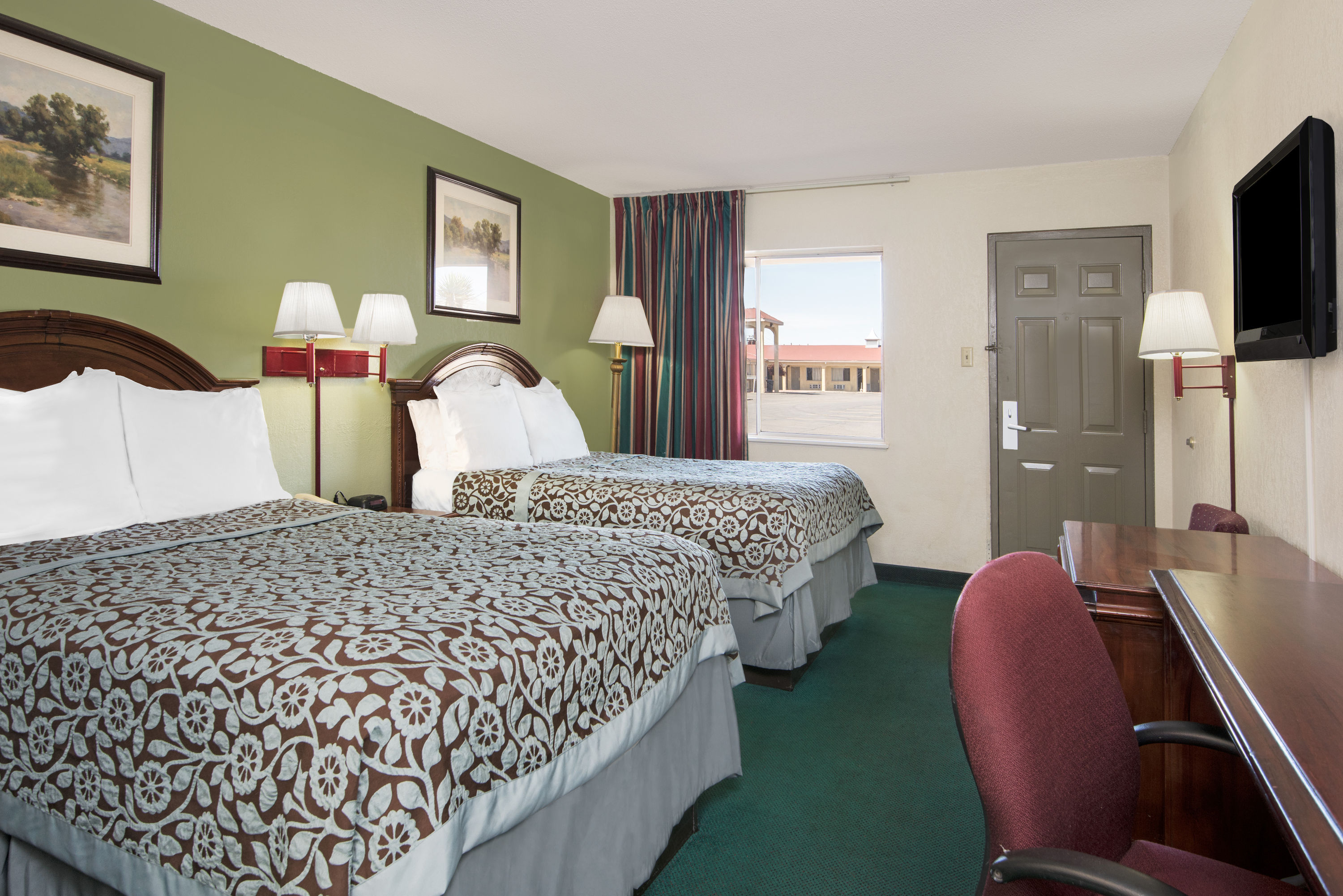 Guest room at the Days Inn by Wyndham Van Horn TX in Van Horn, Texas
