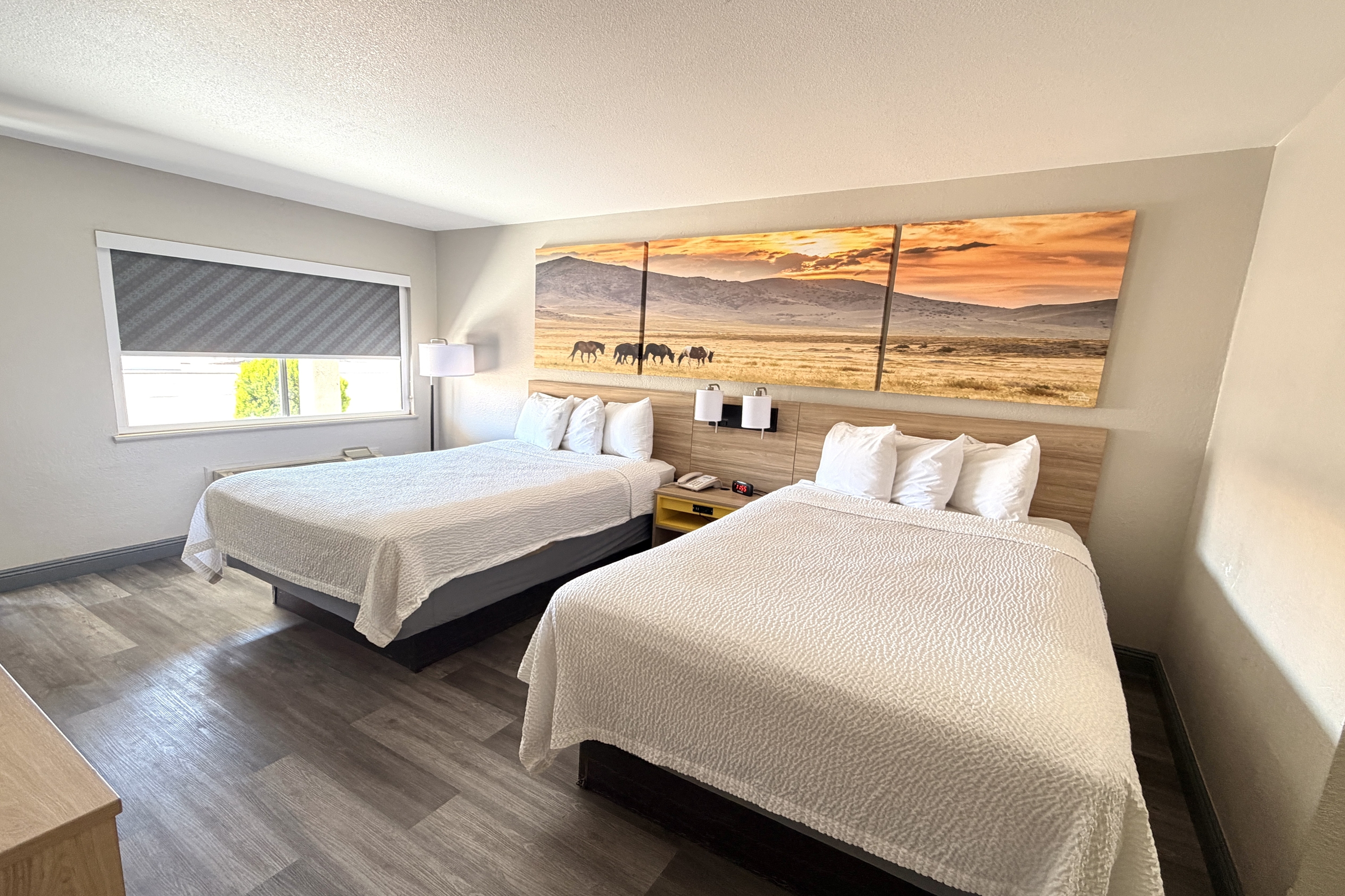Guest room at the Days Inn by Wyndham Van Horn TX in Van Horn, Texas