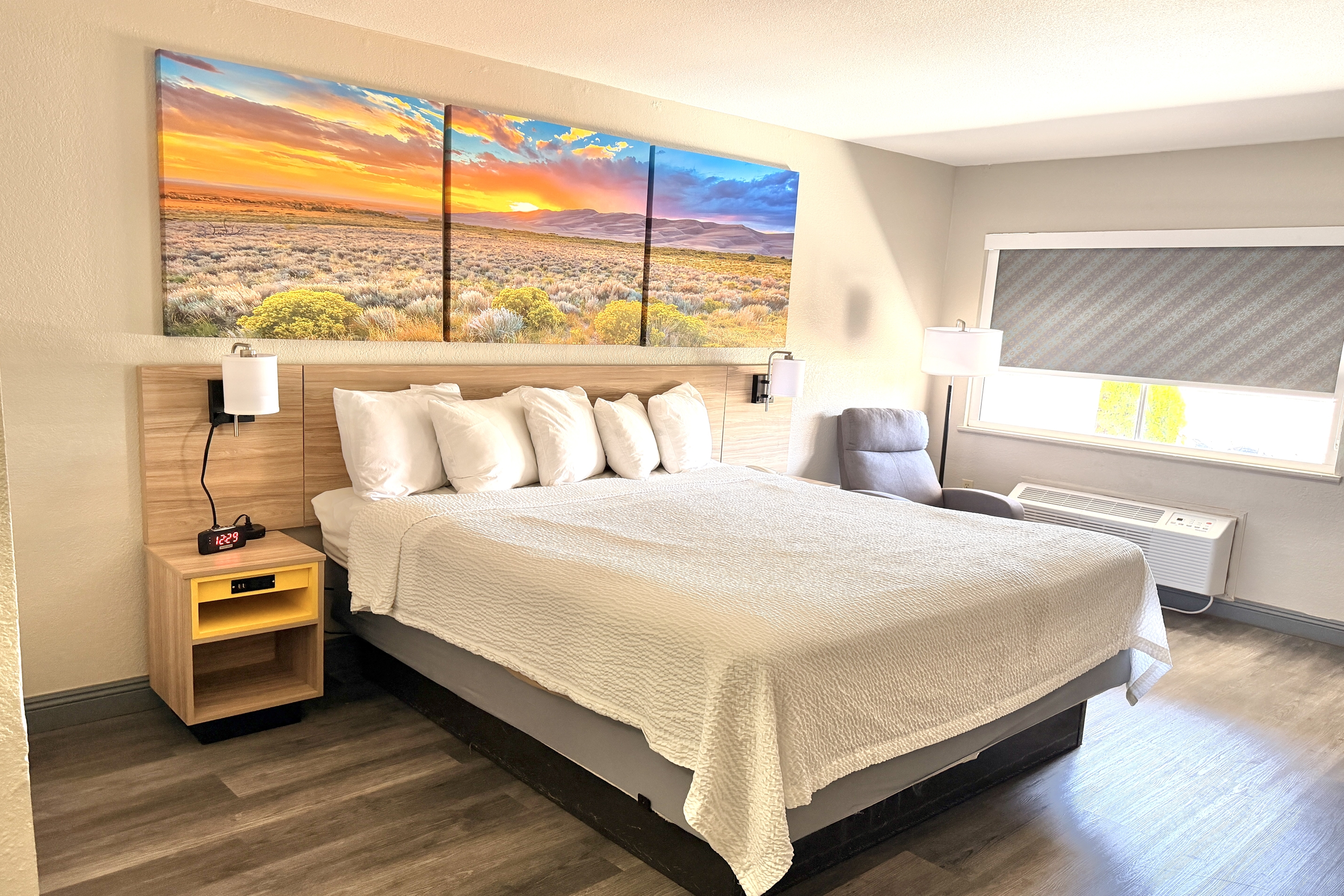 Guest room at the Days Inn by Wyndham Van Horn TX in Van Horn, Texas