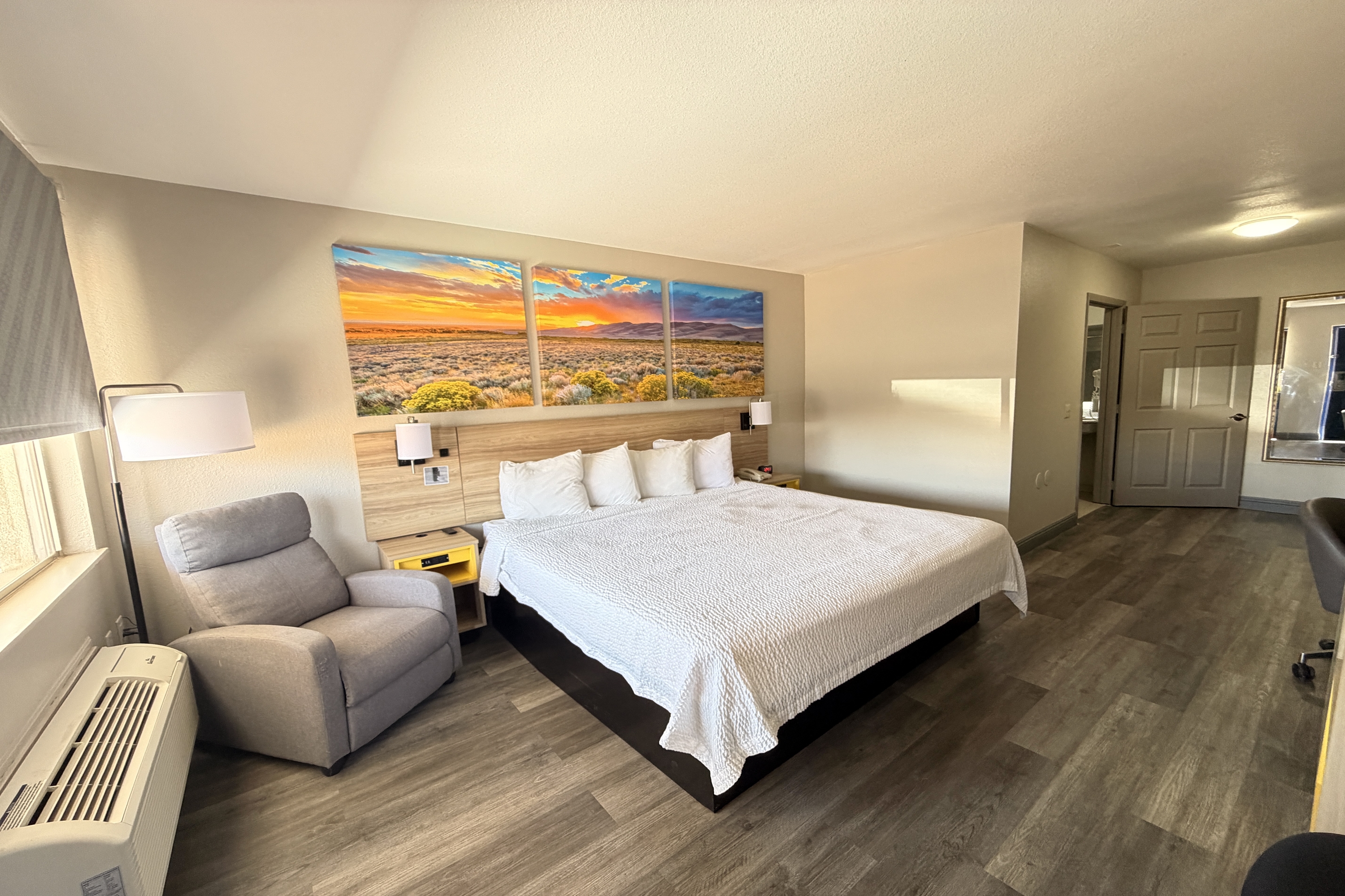 Guest room at the Days Inn by Wyndham Van Horn TX in Van Horn, Texas