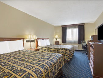 Guest room at the Days Inn by Wyndham Brigham City in Brigham City, Utah