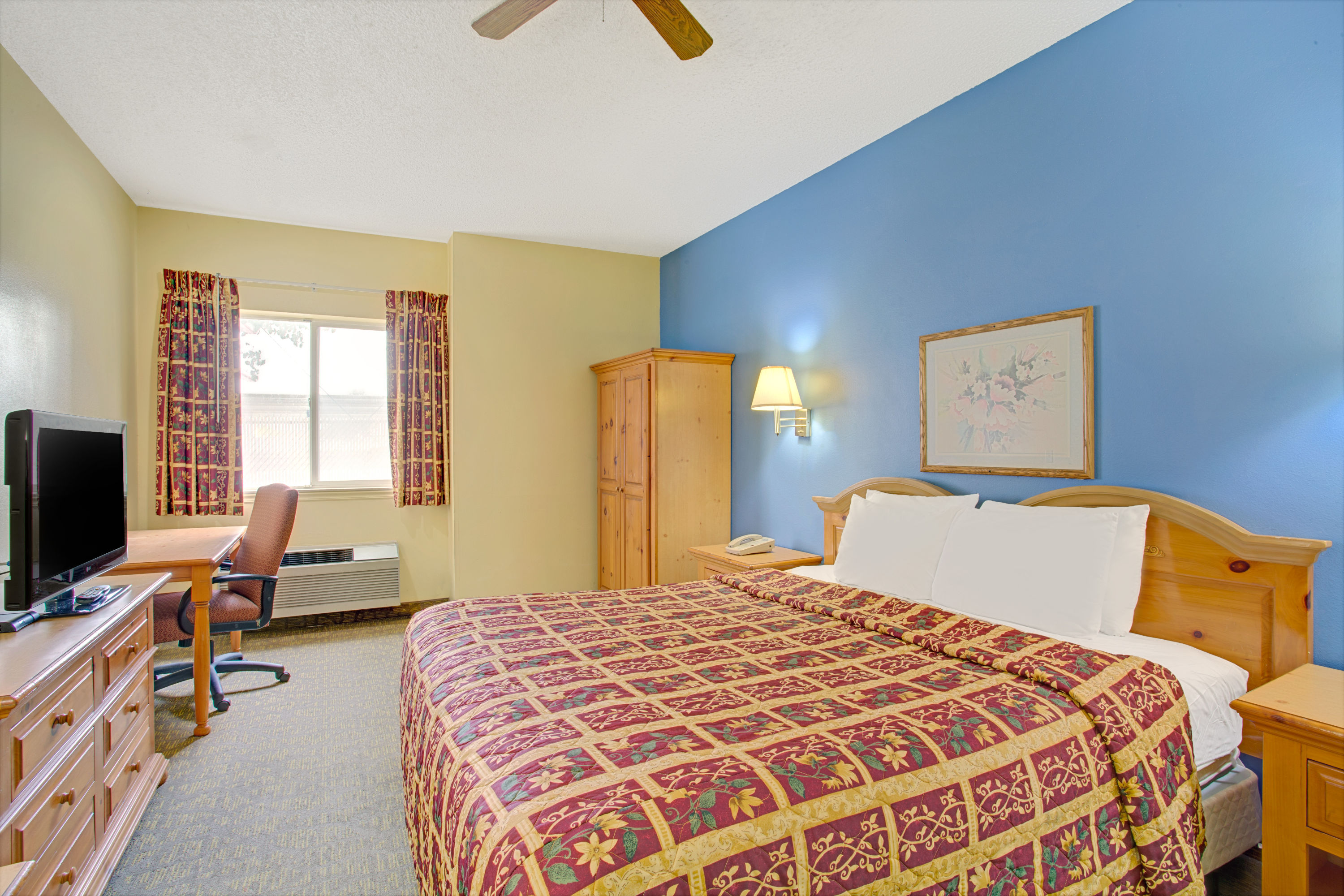Guest room at the Days Inn by Wyndham Lehi in Lehi, Utah