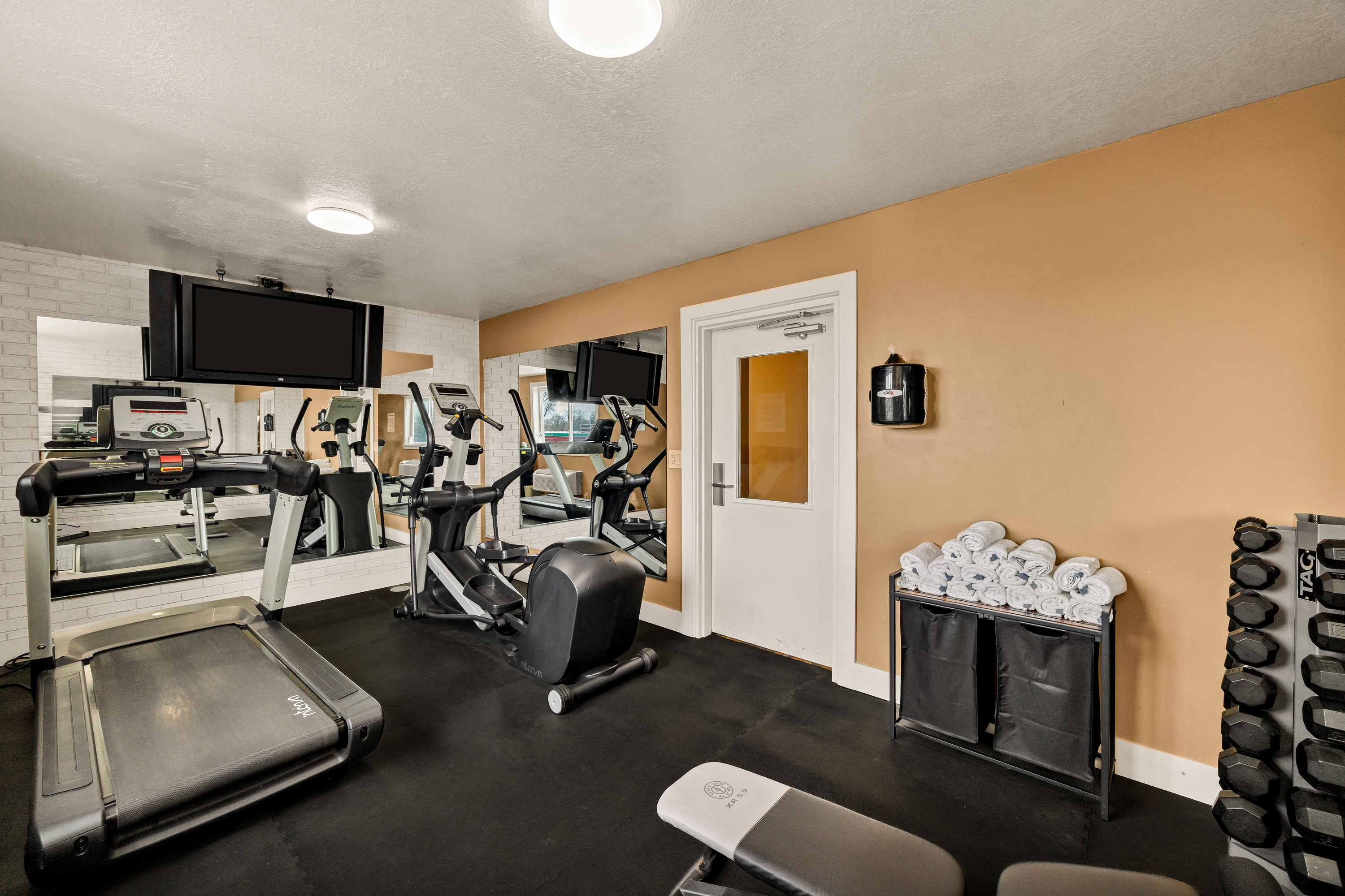 Fitness room at Days Inn & Suites by Wyndham Logan in Logan, Utah