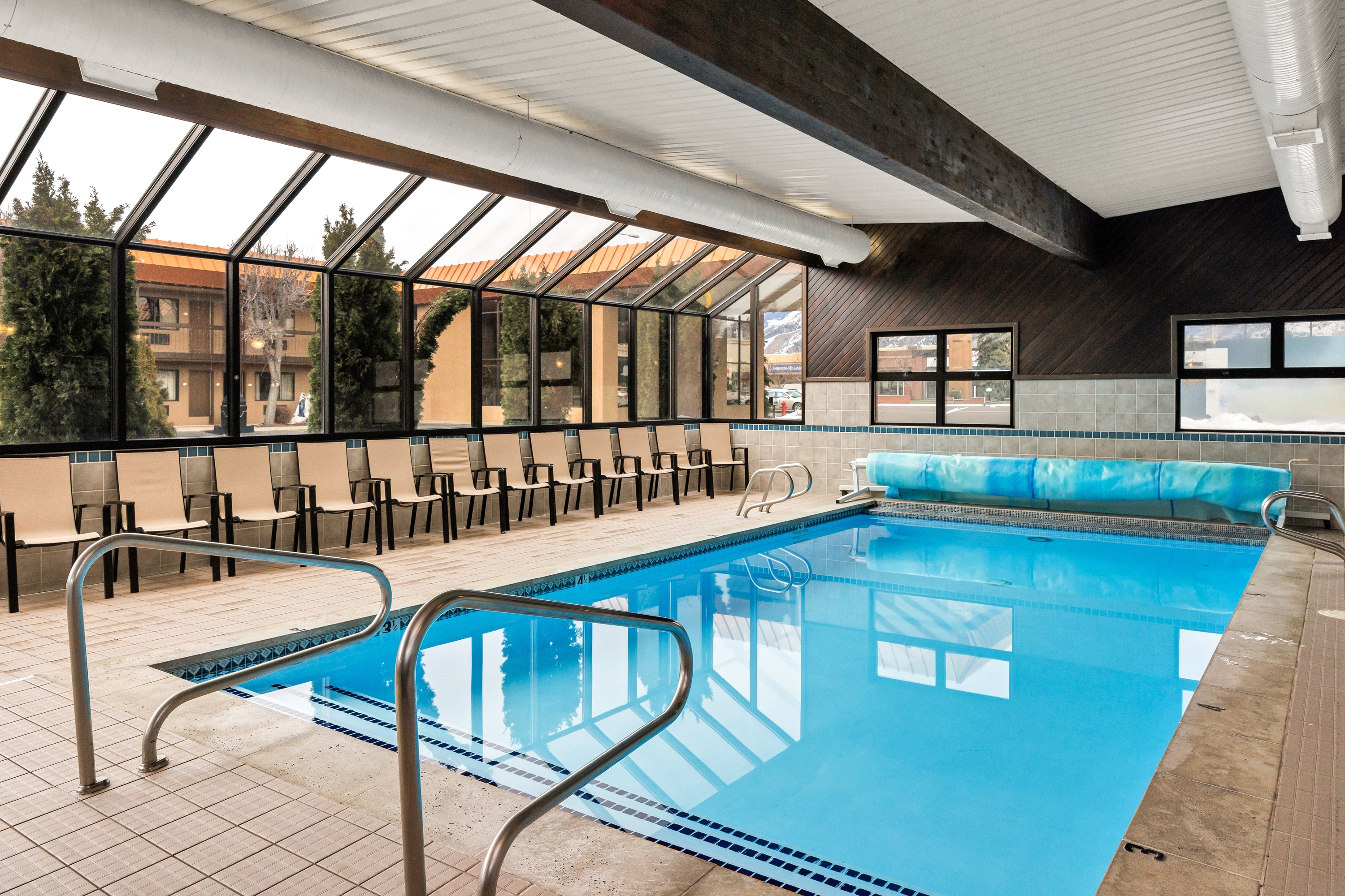 Pool at the Days Inn & Suites by Wyndham Logan in Logan, Utah