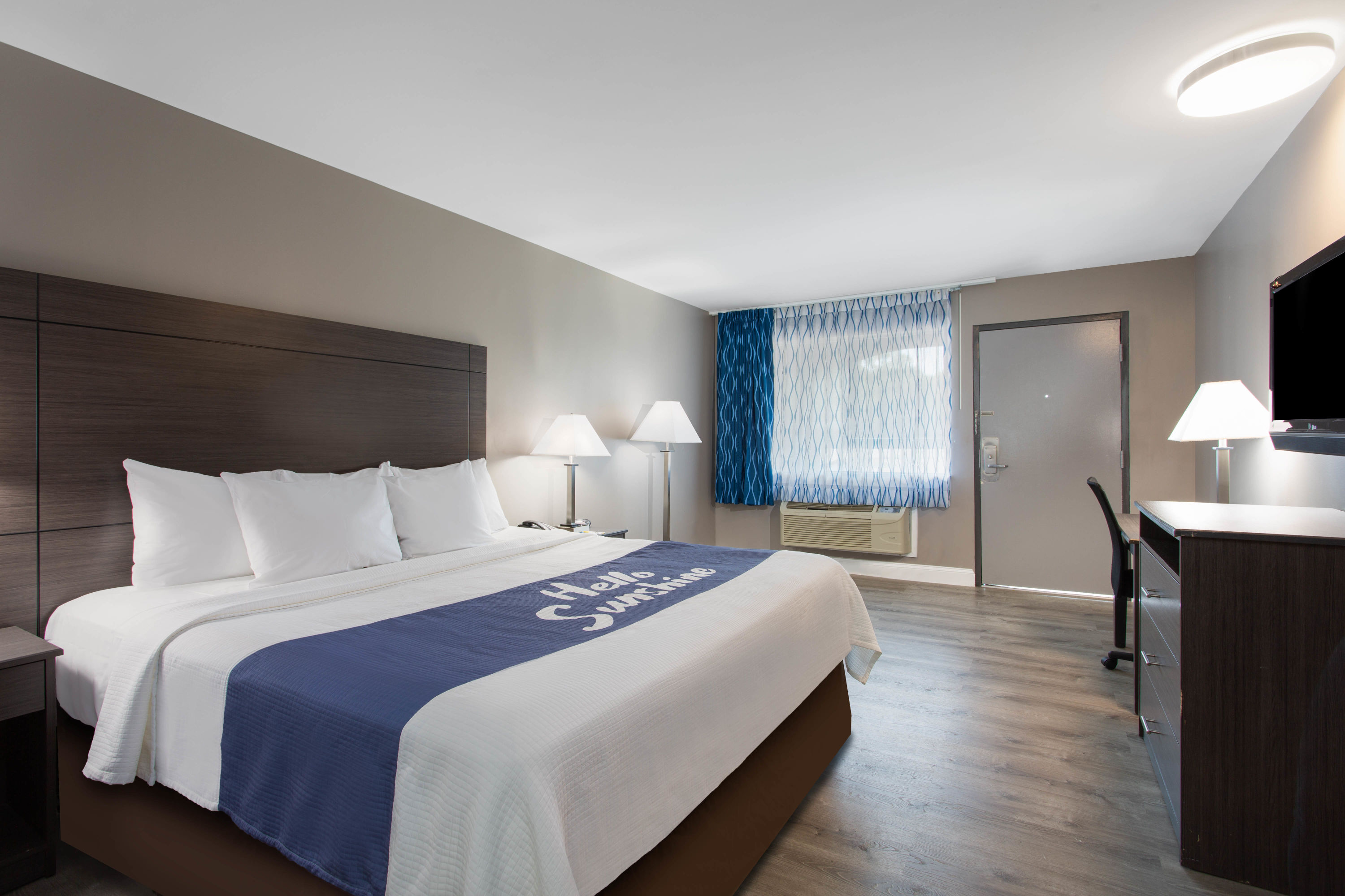 Guest room at the Days Inn by Wyndham Chesapeake in Chesapeake, Virginia