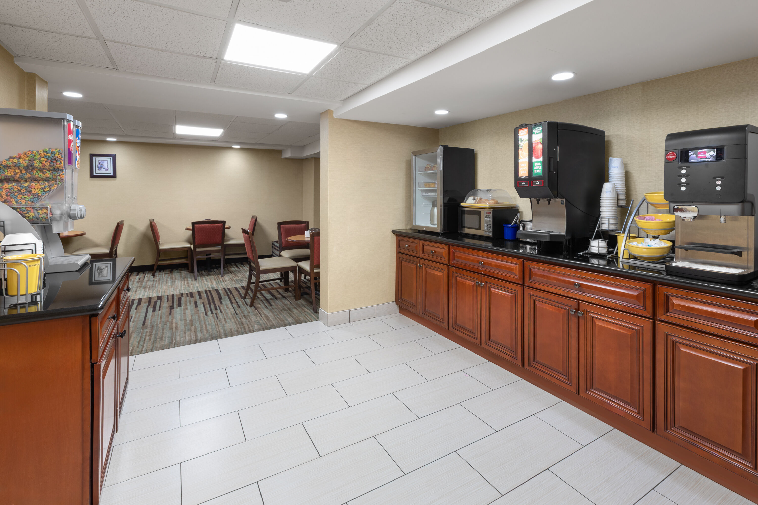 Free breakfast at Days Inn by Wyndham Dumfries Quantico in Dumfries, Virginia