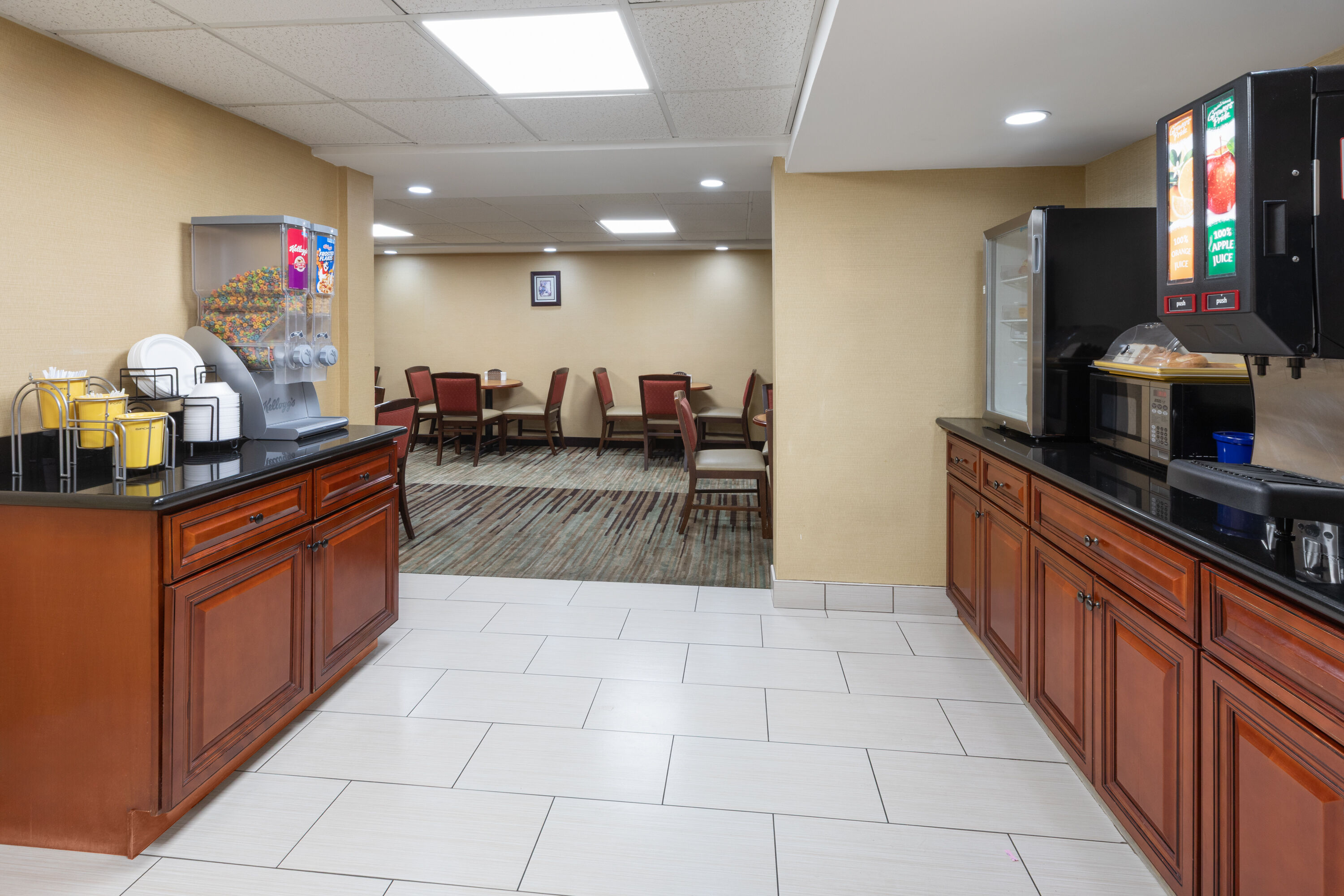 Free breakfast at Days Inn by Wyndham Dumfries Quantico in Dumfries, Virginia