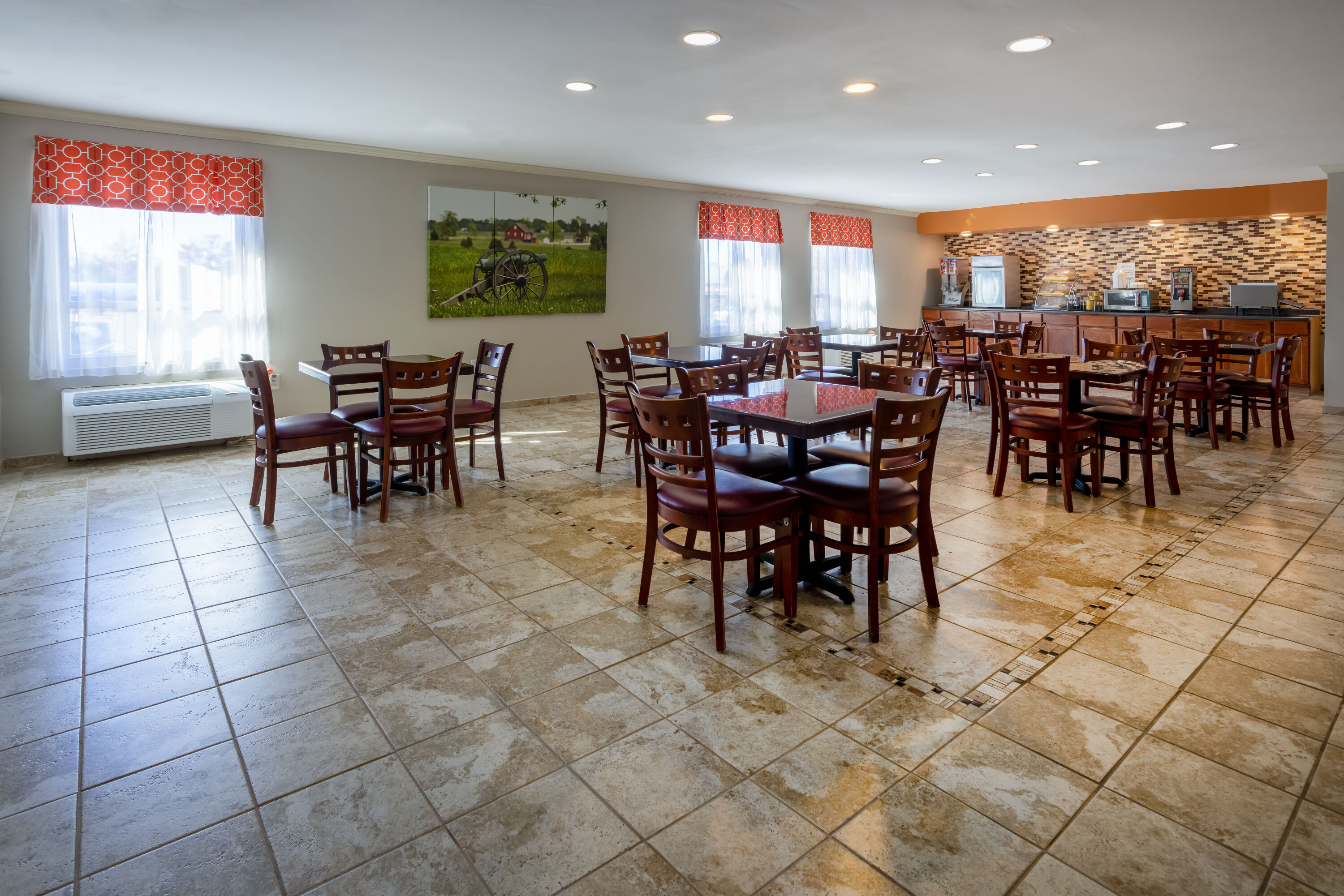 Free breakfast at Days Inn by Wyndham Manassas Battlefield in Manassas, Virginia