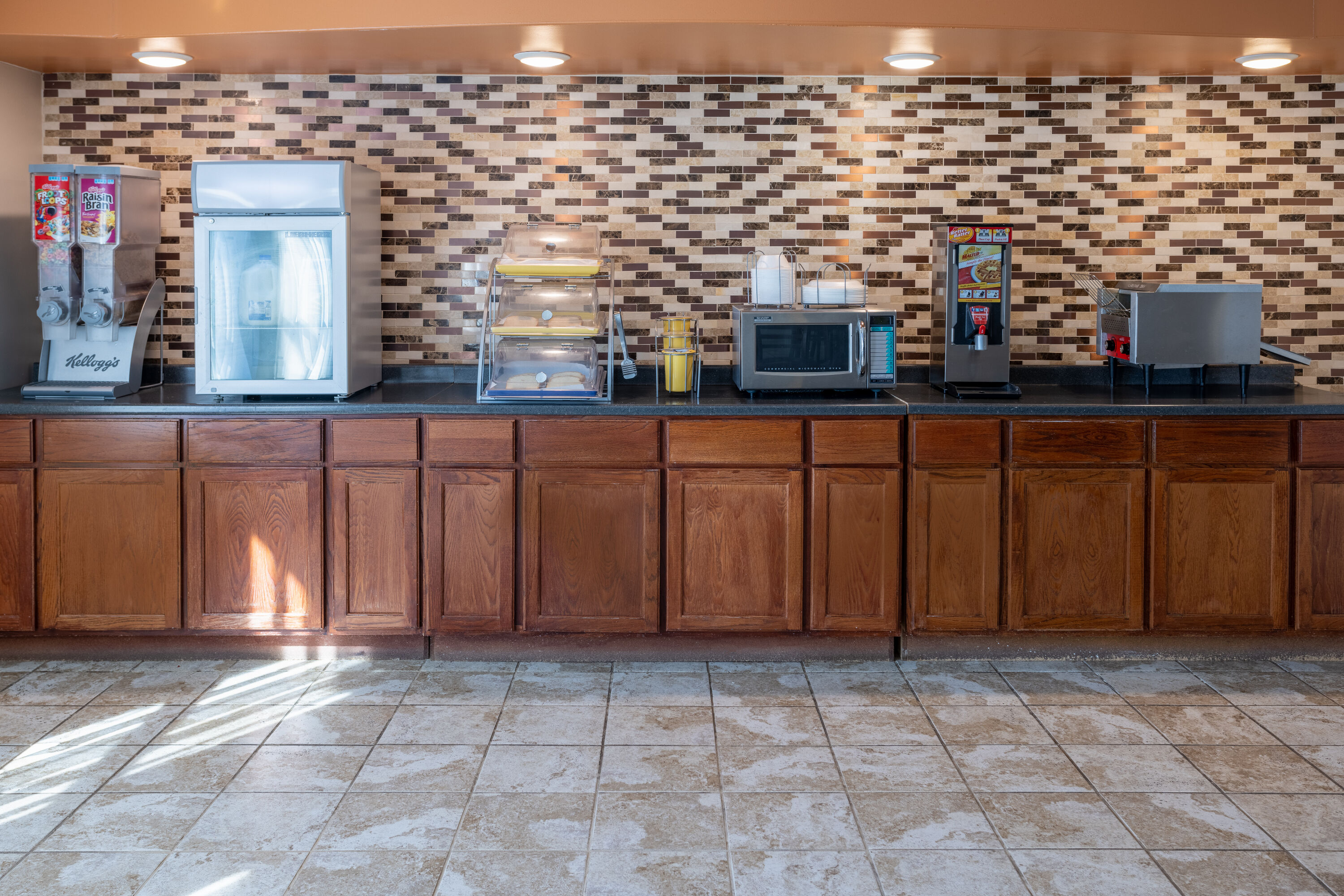 Free breakfast at Days Inn by Wyndham Manassas Battlefield in Manassas, Virginia