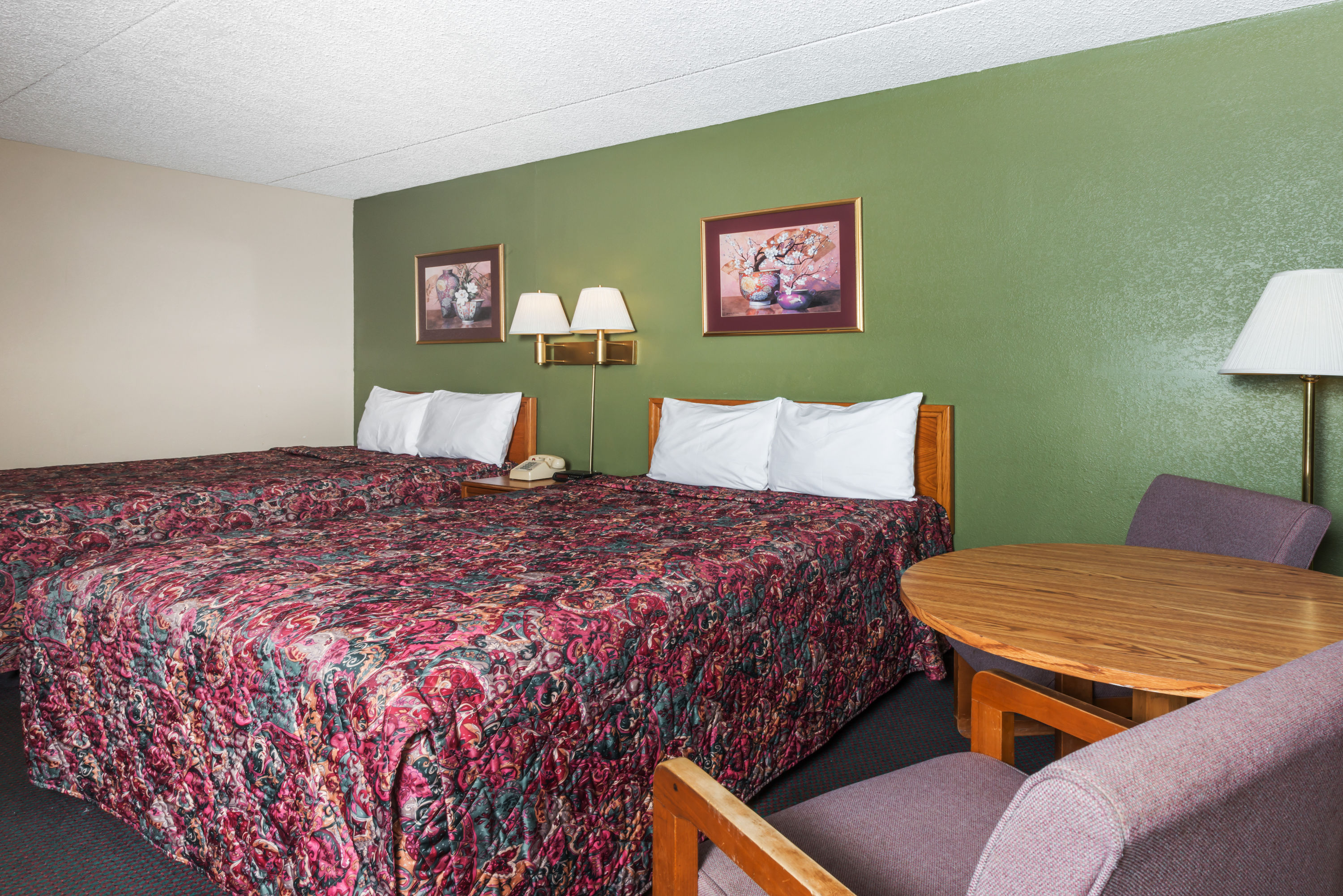 Guest room at the Days Inn by Wyndham New Market/I-81 in New Market, Virginia