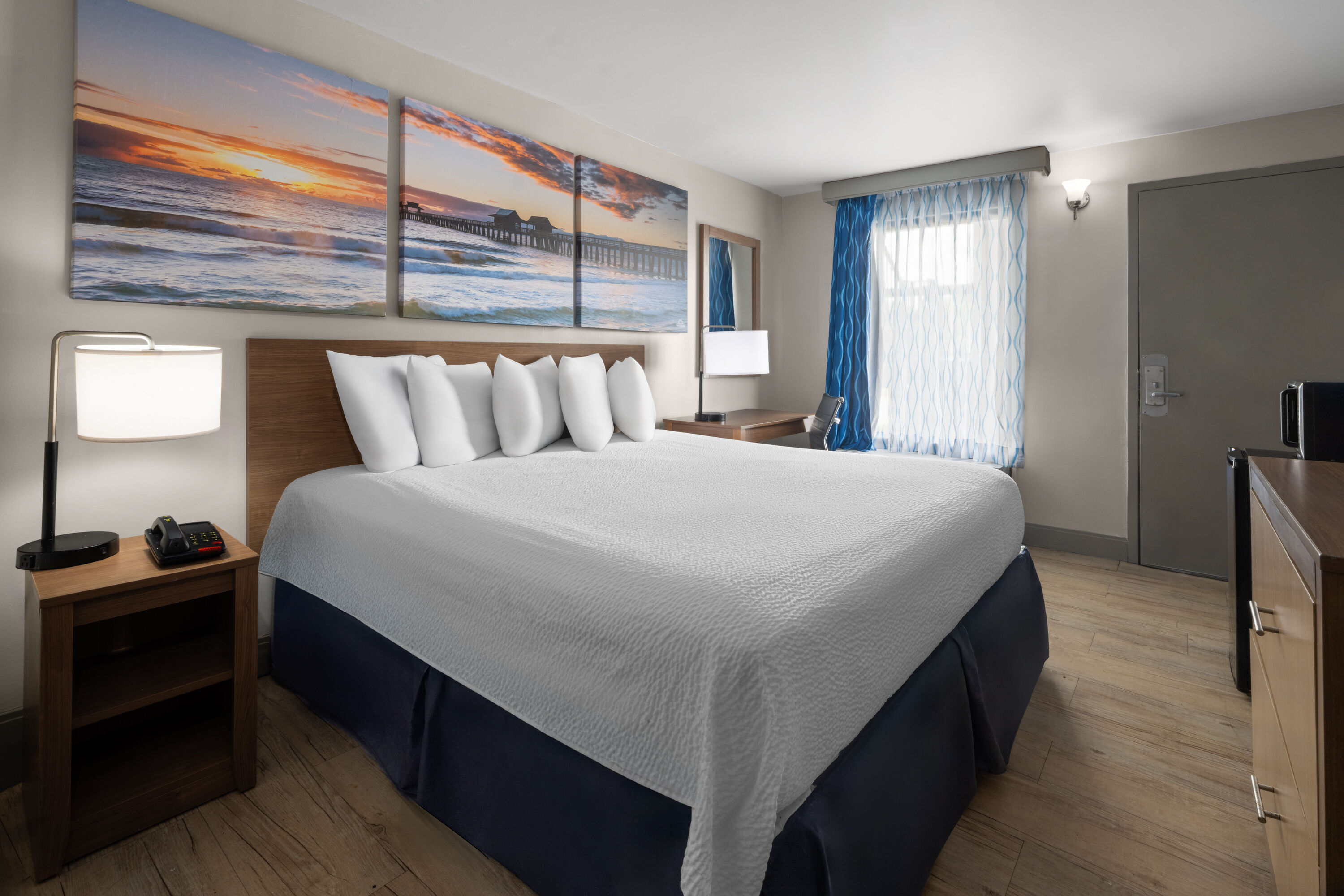 Guest room at the Days Inn by Wyndham Norfolk Airport in Norfolk, Virginia