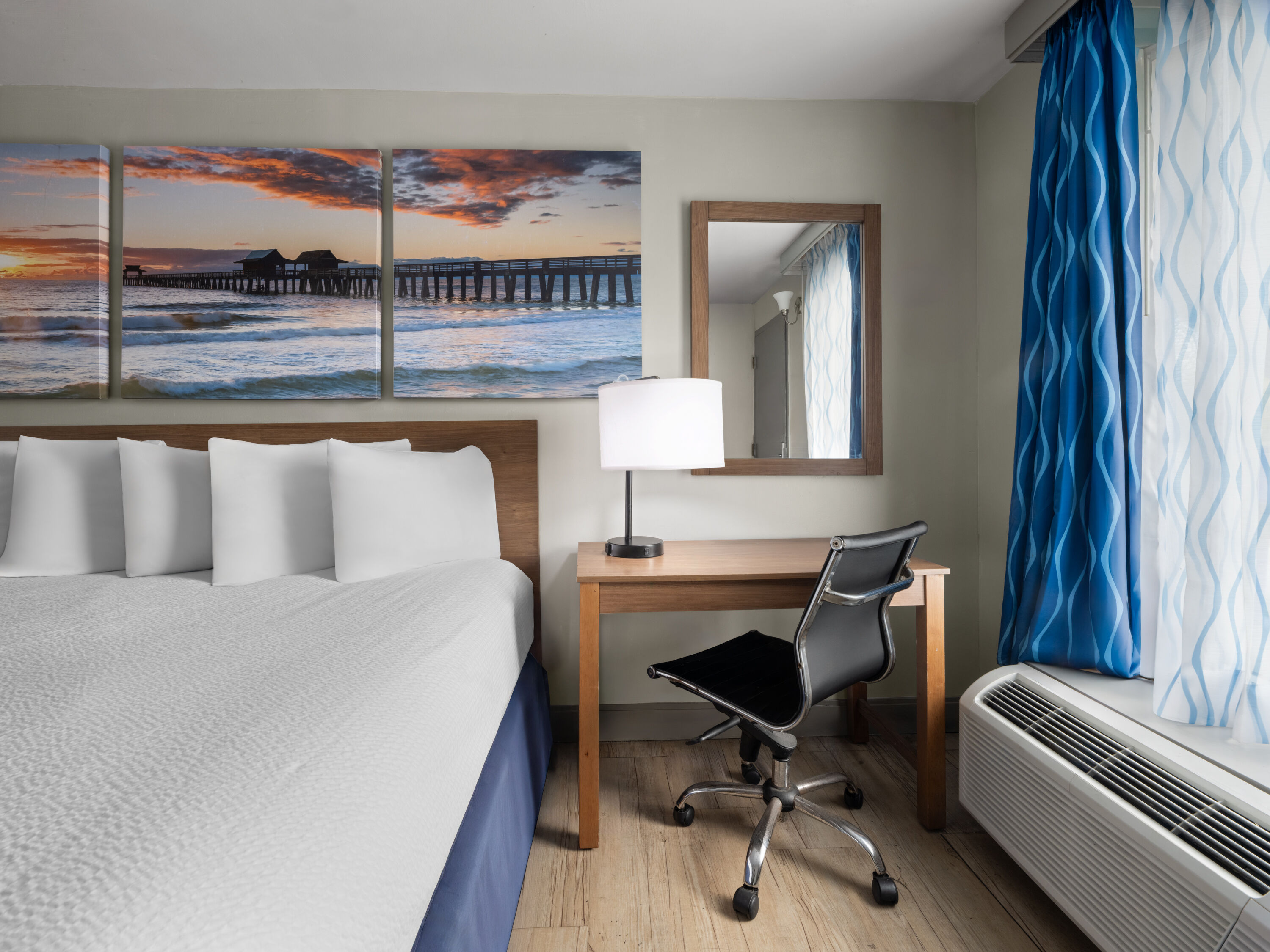 Guest room at the Days Inn by Wyndham Norfolk Airport in Norfolk, Virginia