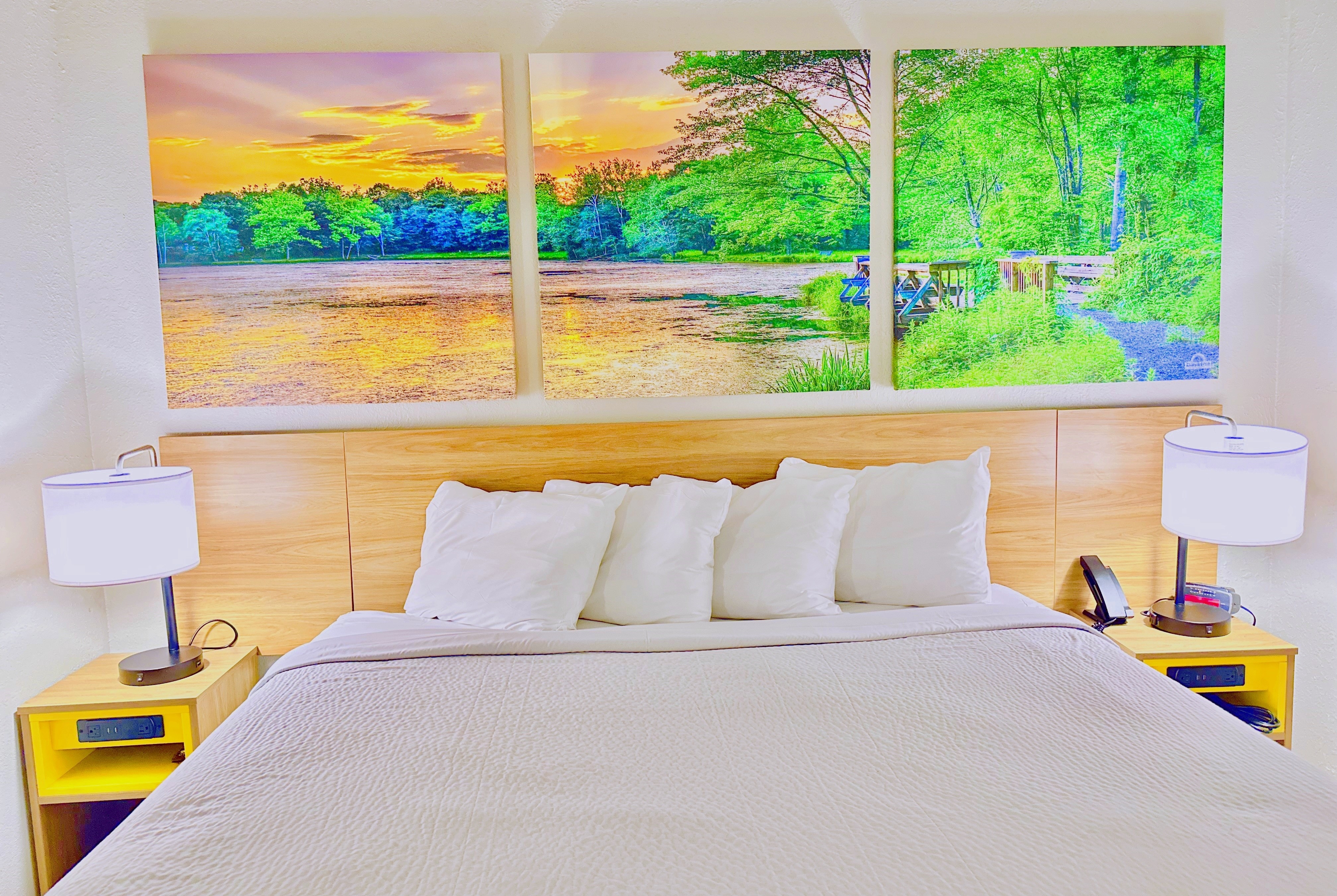 Guest room at the Days Inn by Wyndham Rutland/Killington Area in Rutland, Vermont