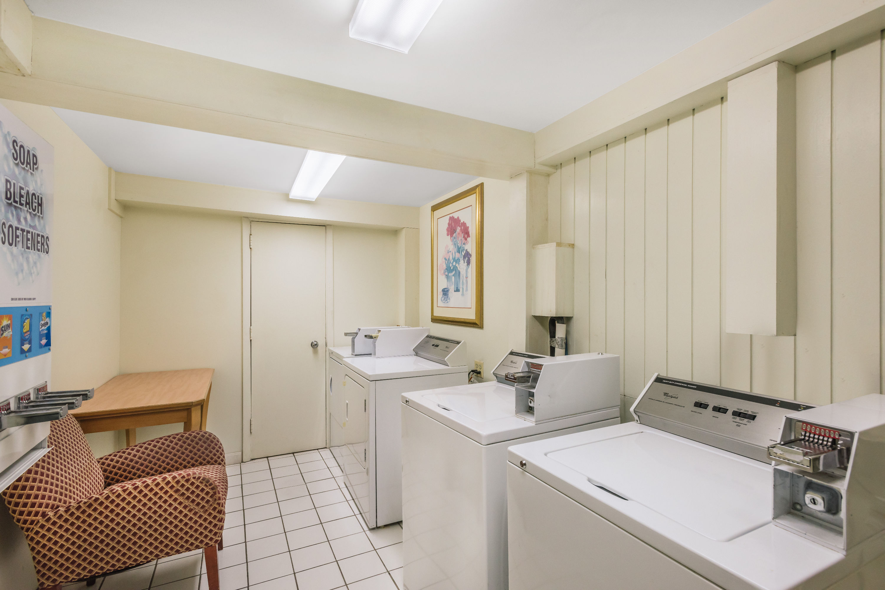 Laundry facilities at Days Inn by Wyndham Rutland/Killington Area in Rutland, Vermont