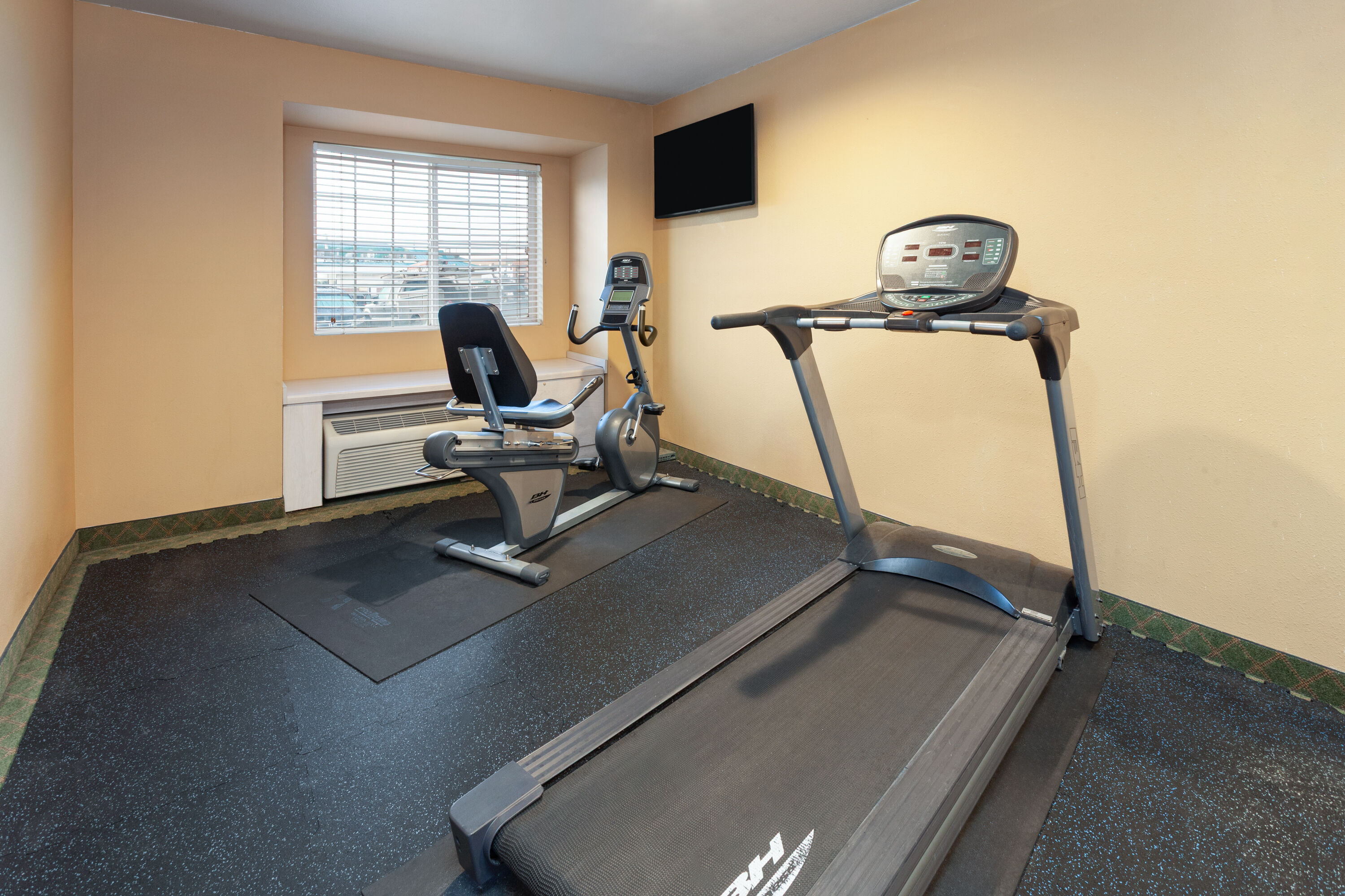 Fitness room at Days Inn & Suites by Wyndham Spokane Airport Airway Heights in Airway Heights, Washington