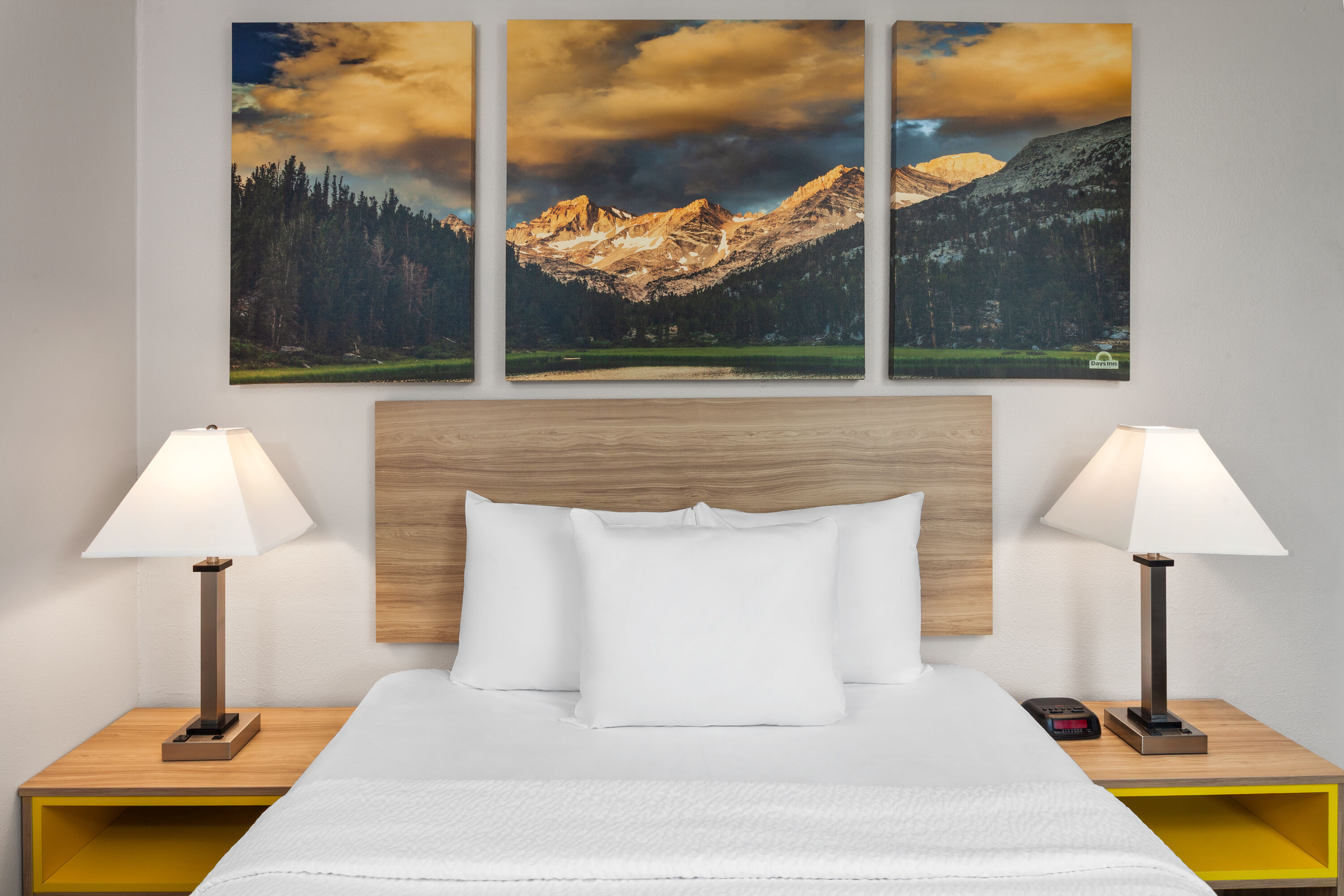 Guest room at the Days Inn & Suites by Wyndham Spokane Airport Airway Heights in Airway Heights, Washington