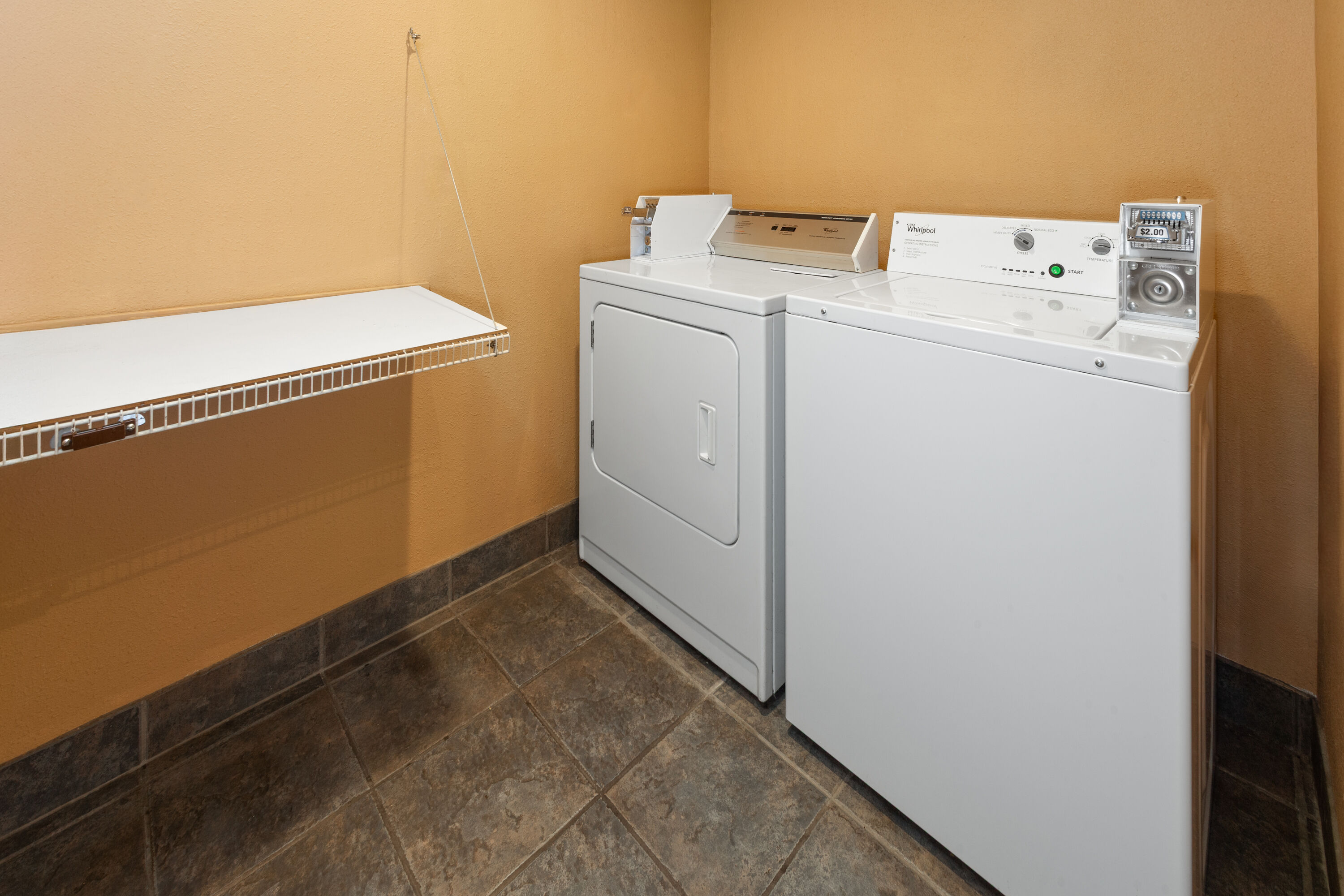 Laundry facilities at Days Inn & Suites by Wyndham Spokane Airport Airway Heights in Airway Heights, Washington