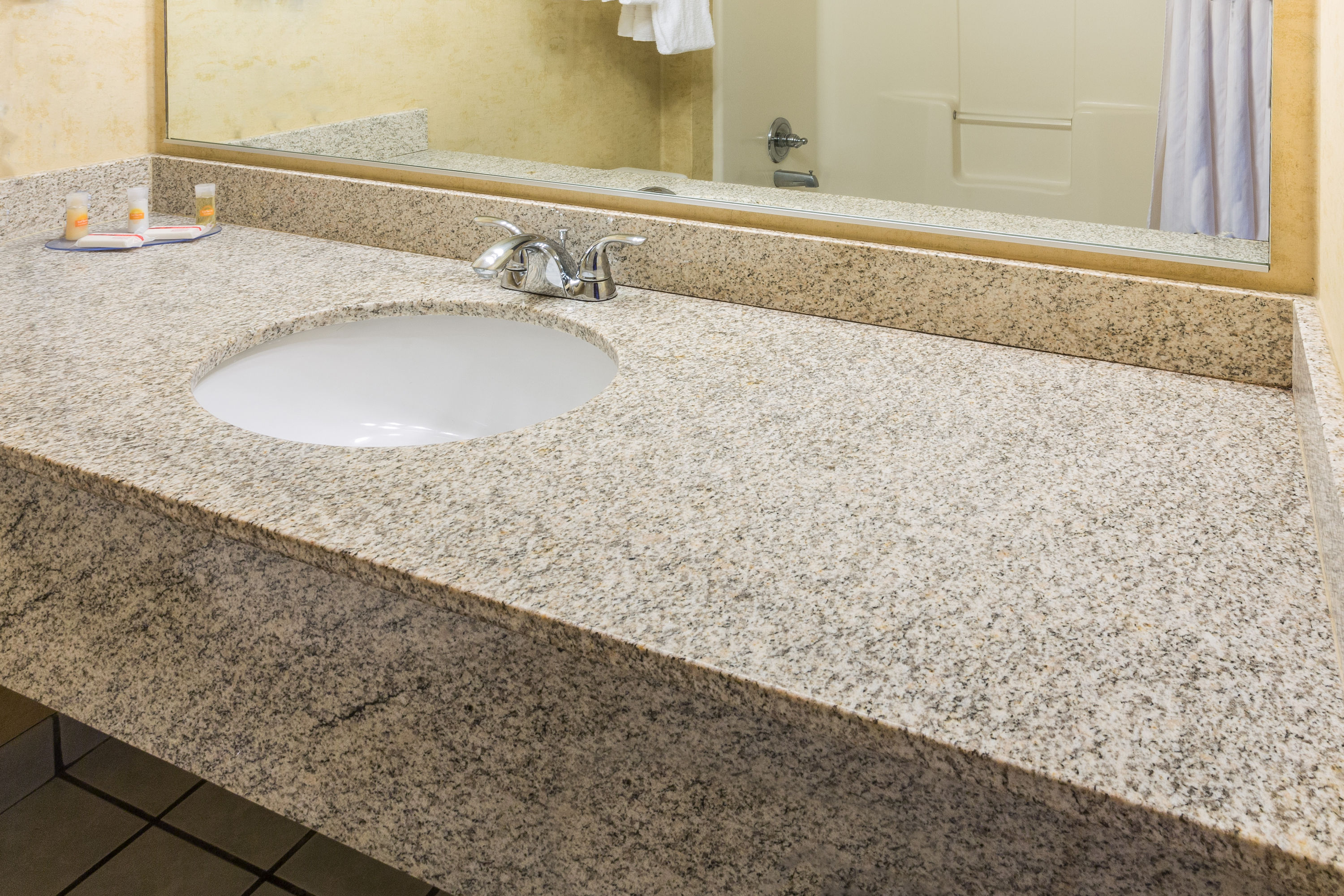 Guest room at the Days Inn & Suites by Wyndham Vancouver in Vancouver, Washington