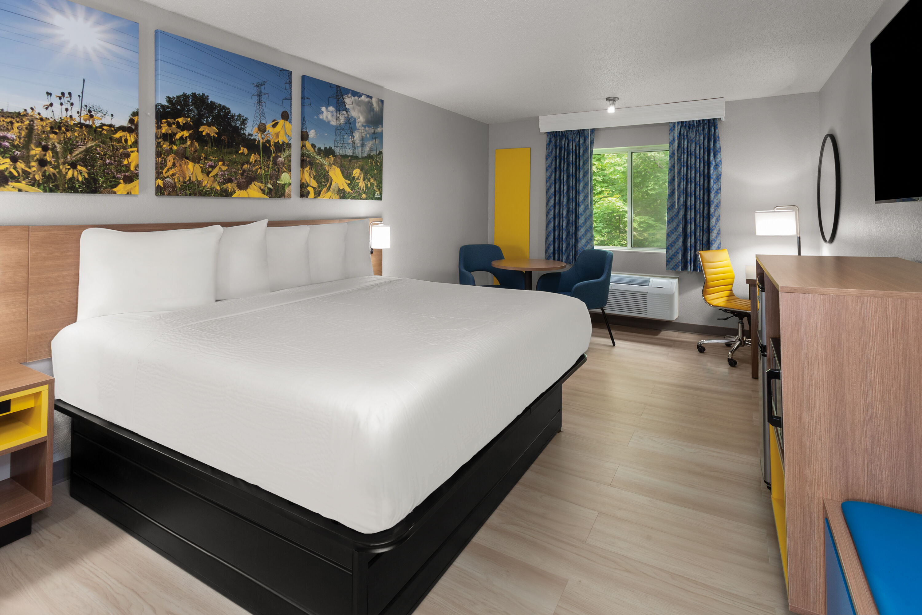 Guest room at the Days Inn & Suites by Wyndham Kaukauna WI in Kaukauna, Wisconsin