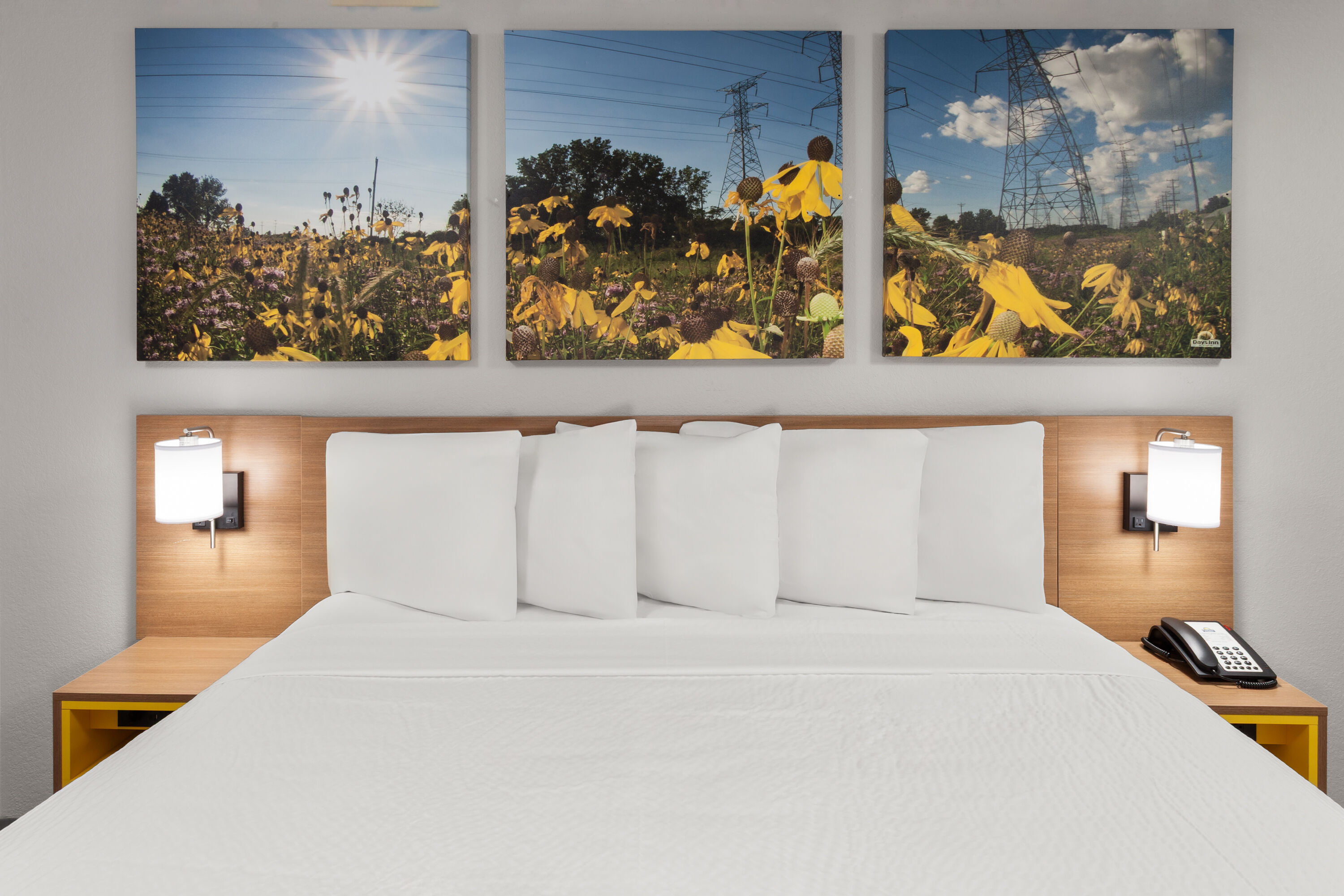 Guest room at the Days Inn & Suites by Wyndham Kaukauna WI in Kaukauna, Wisconsin