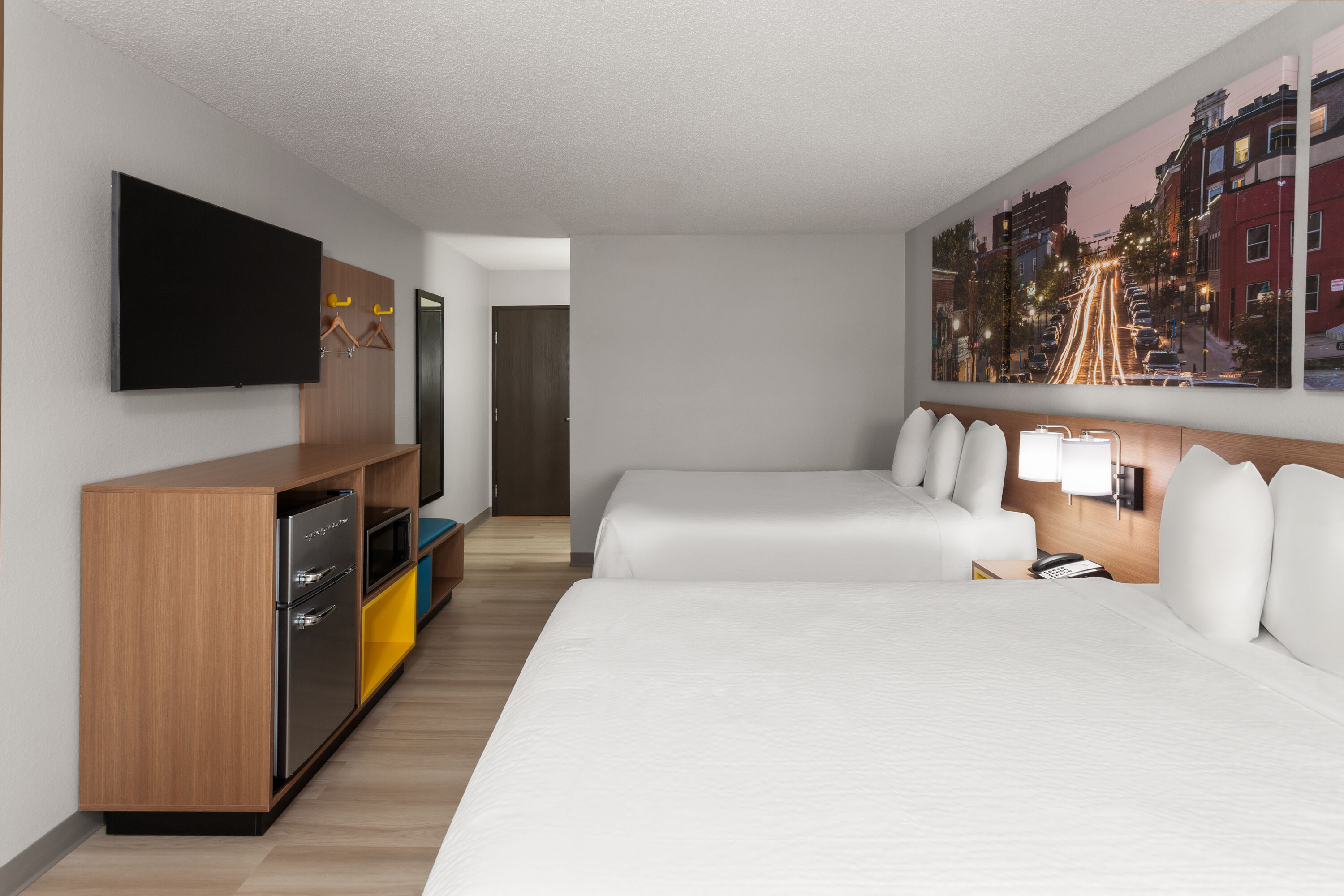 Guest room at the Days Inn & Suites by Wyndham Kaukauna WI in Kaukauna, Wisconsin