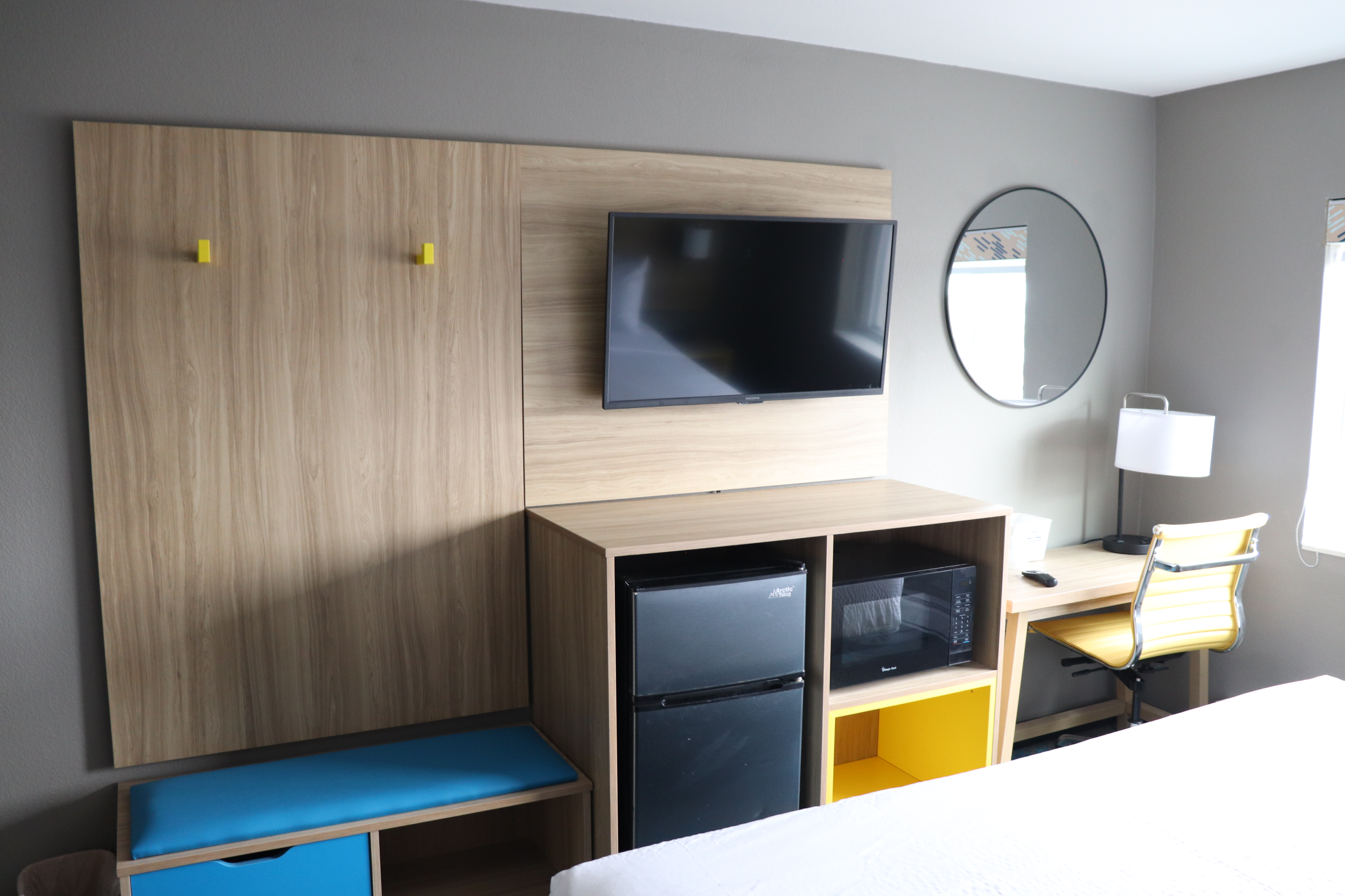 Guest room at the Days Inn by Wyndham La Crosse in La Crosse, Wisconsin