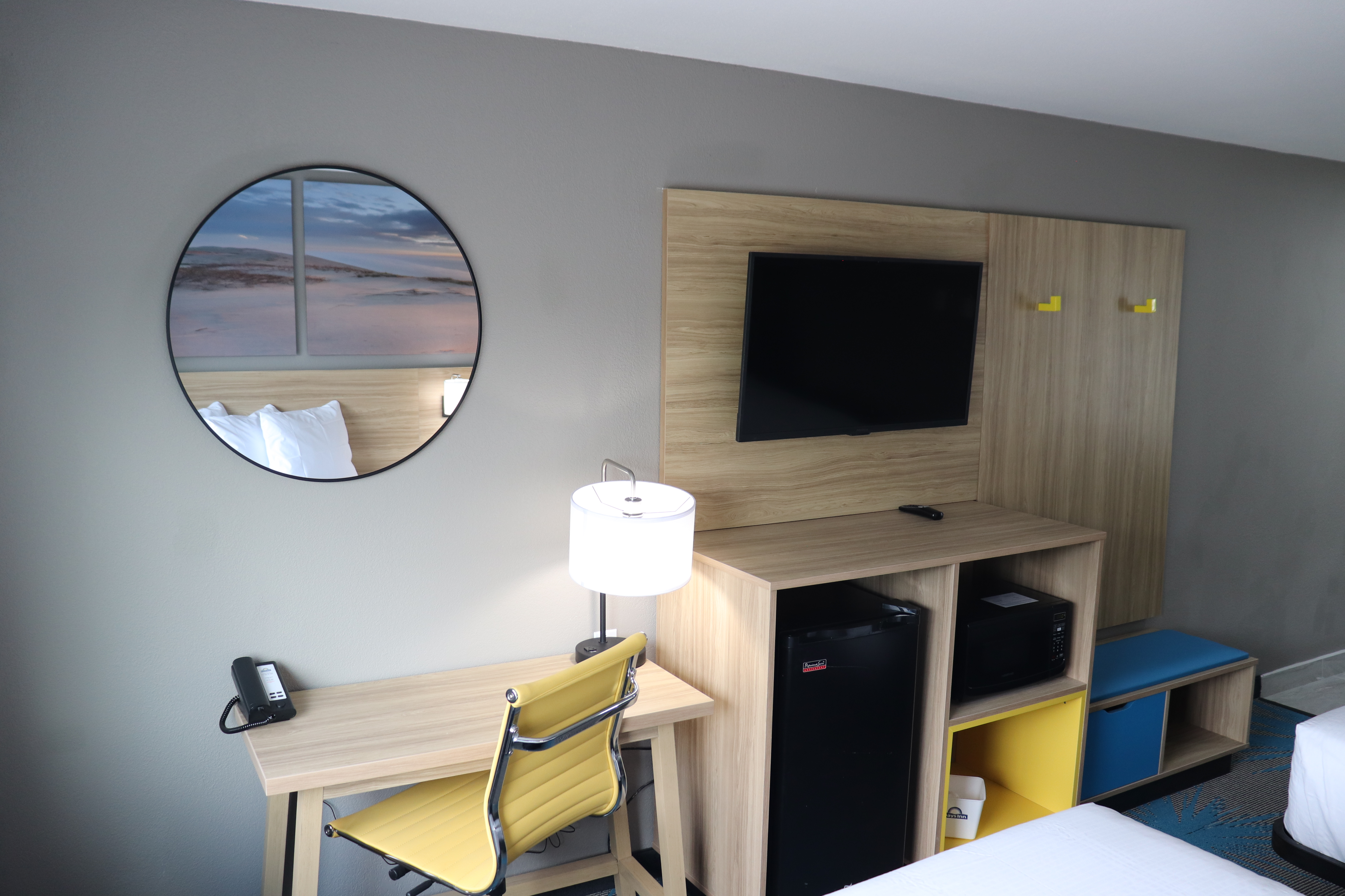 Guest room at the Days Inn by Wyndham La Crosse in La Crosse, Wisconsin