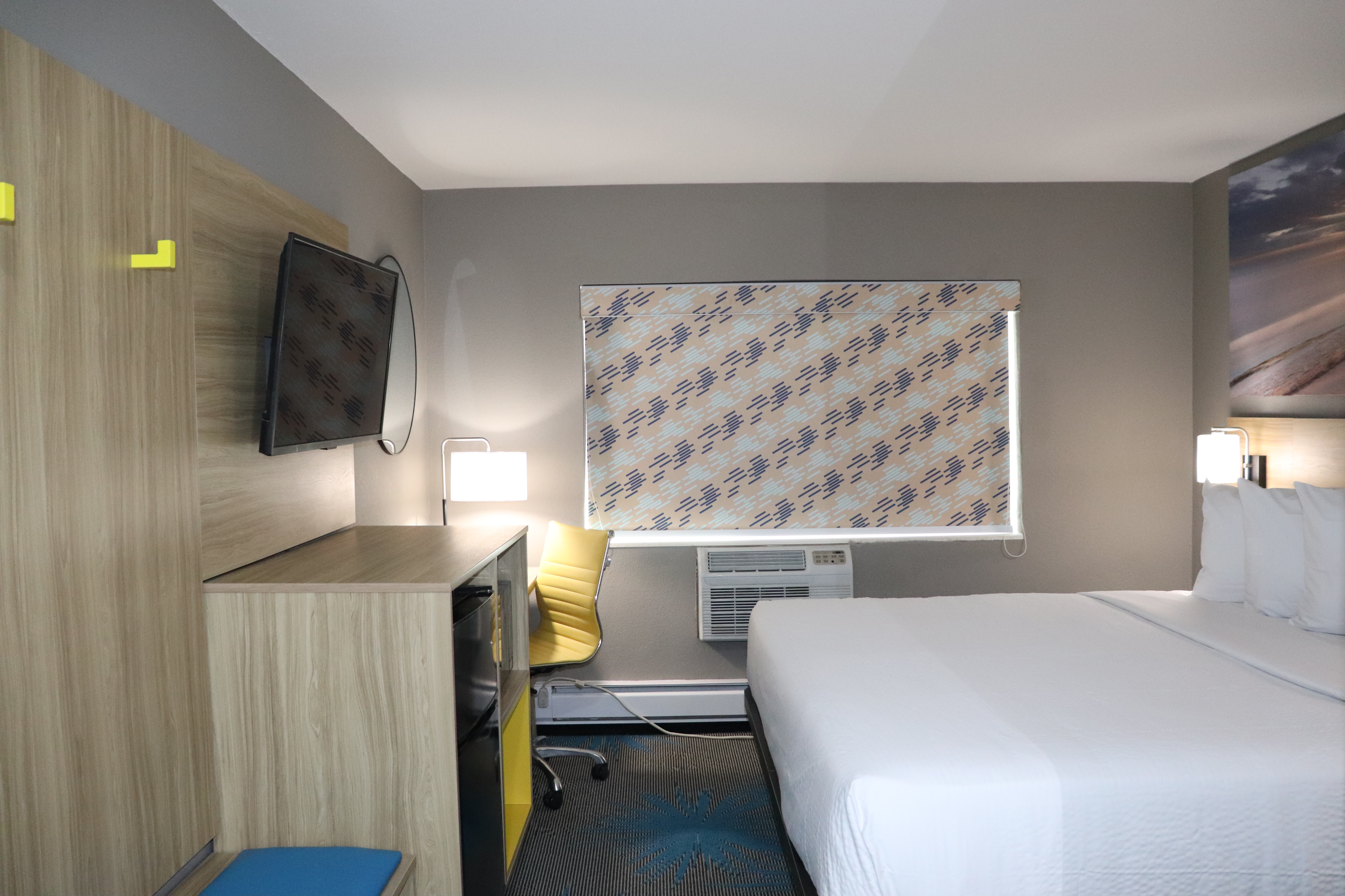 Guest room at the Days Inn by Wyndham La Crosse in La Crosse, Wisconsin