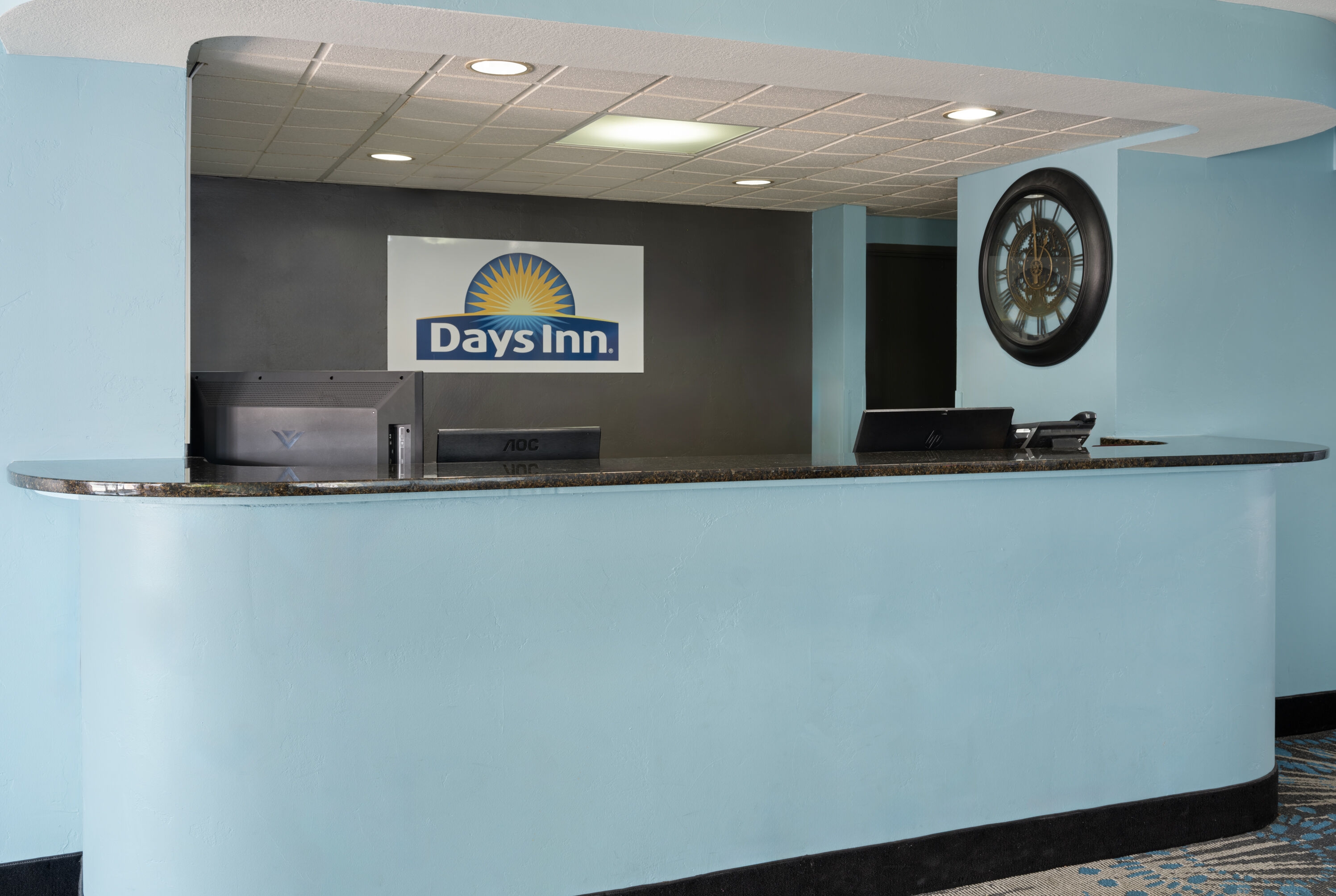 Days Inn by Wyndham Neenah reception in Neenah, Wisconsin