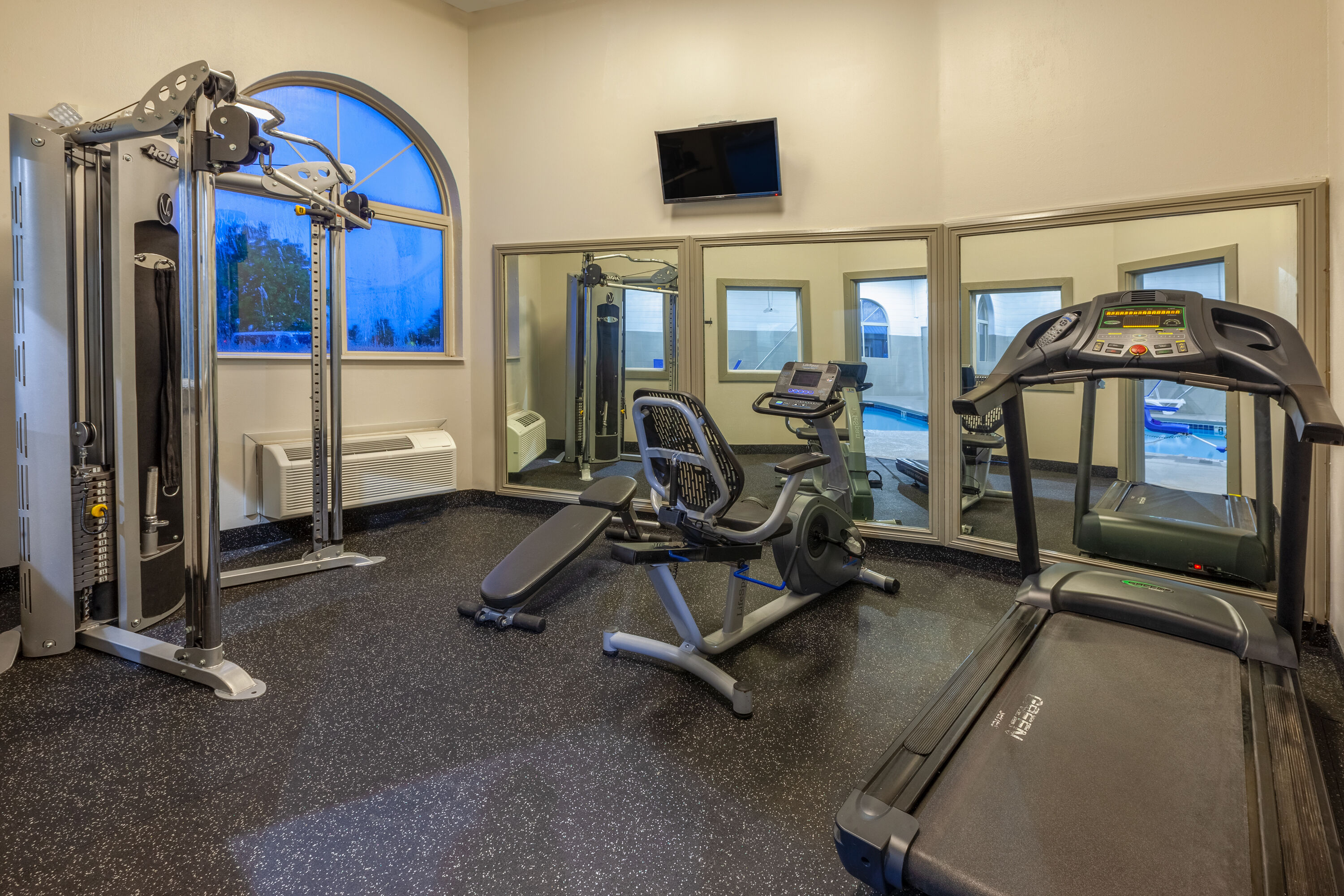 Fitness room at Days Inn by Wyndham Sturtevant / Racine / Mount Pleasant in Sturtevant, Wisconsin