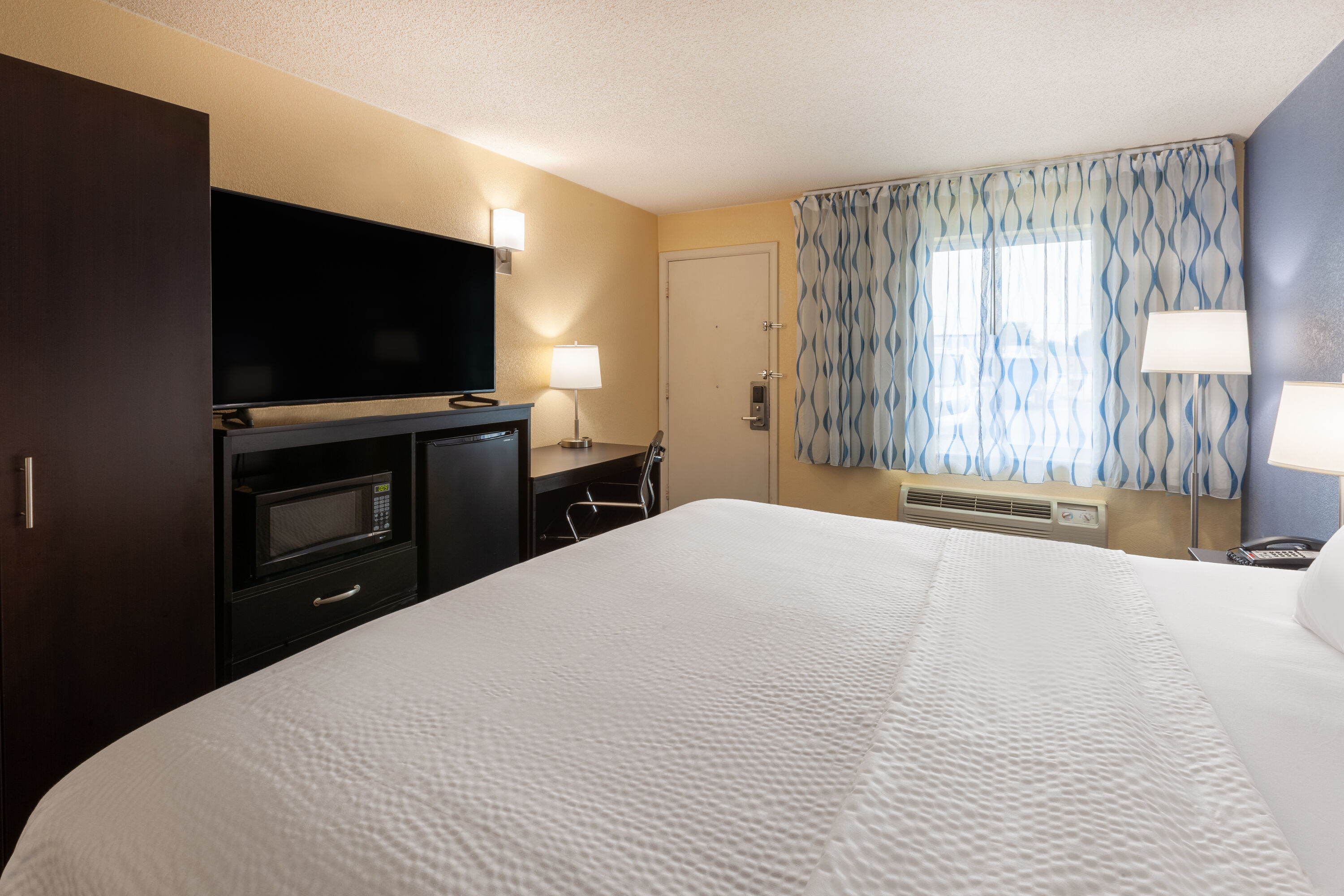 Guest room at the Days Inn by Wyndham Charles Town/Harpers Ferry in Charles Town, West Virginia