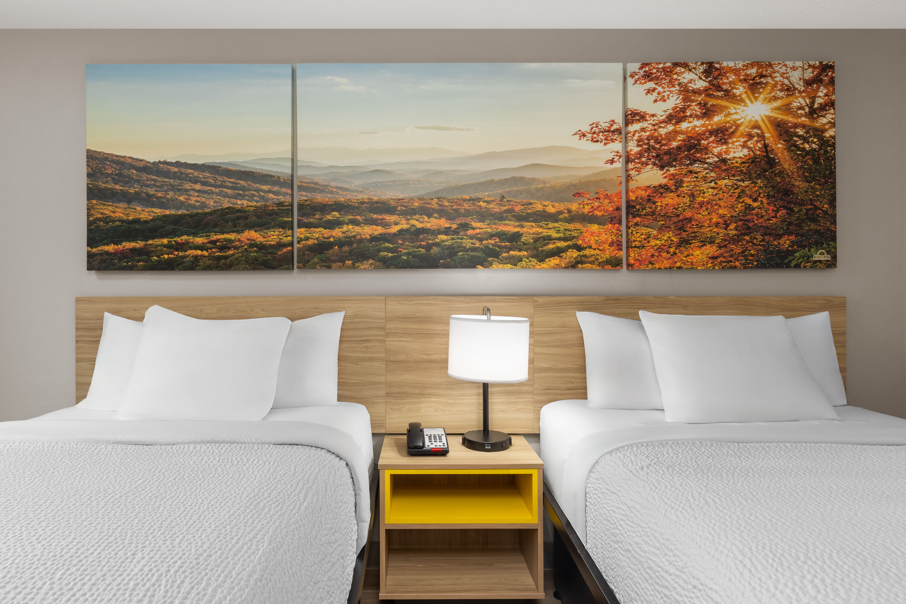 Guest room at the Days Inn by Wyndham Charleston WV in Charleston, West Virginia