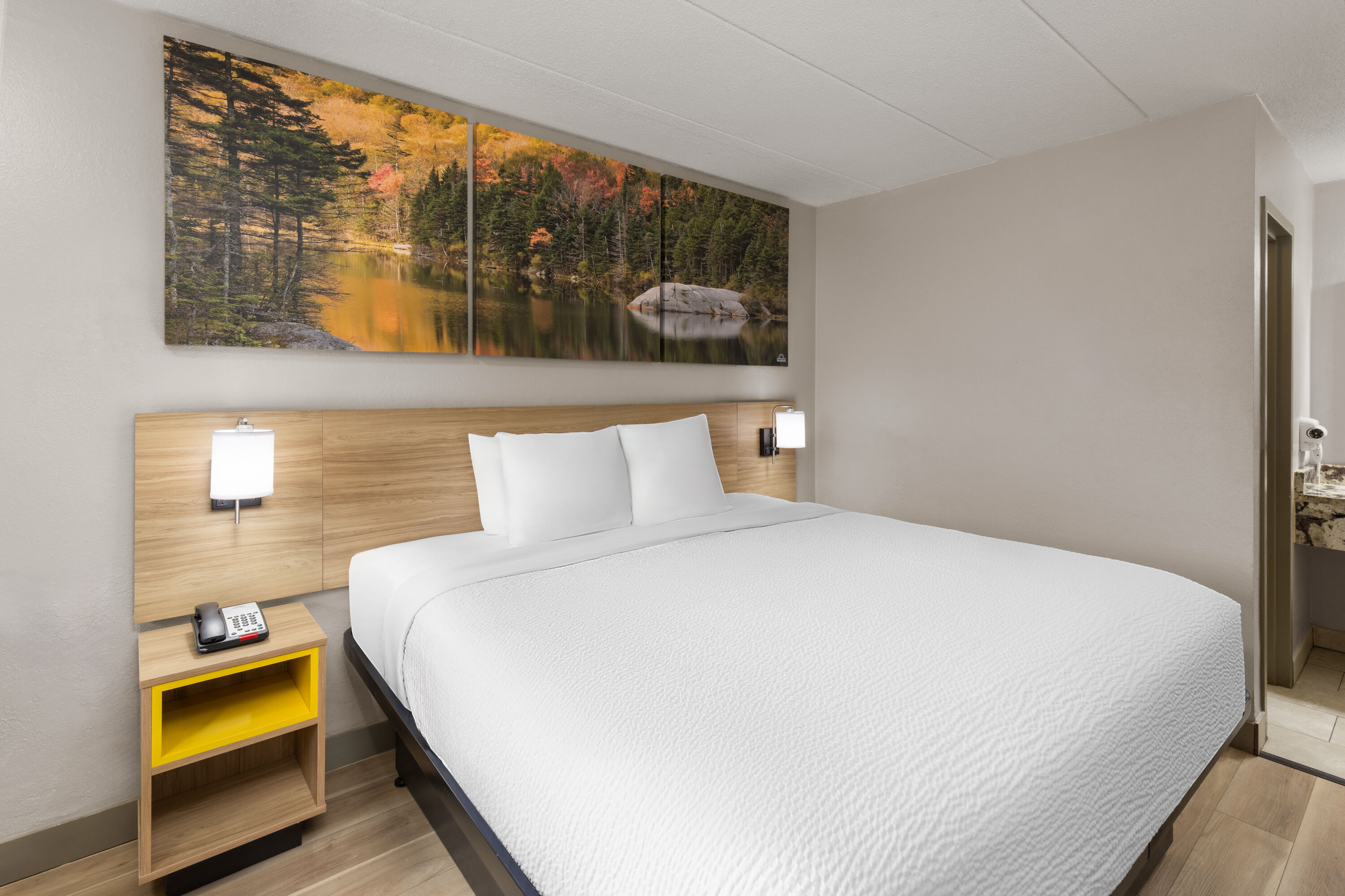 Guest room at the Days Inn by Wyndham Charleston WV in Charleston, West Virginia