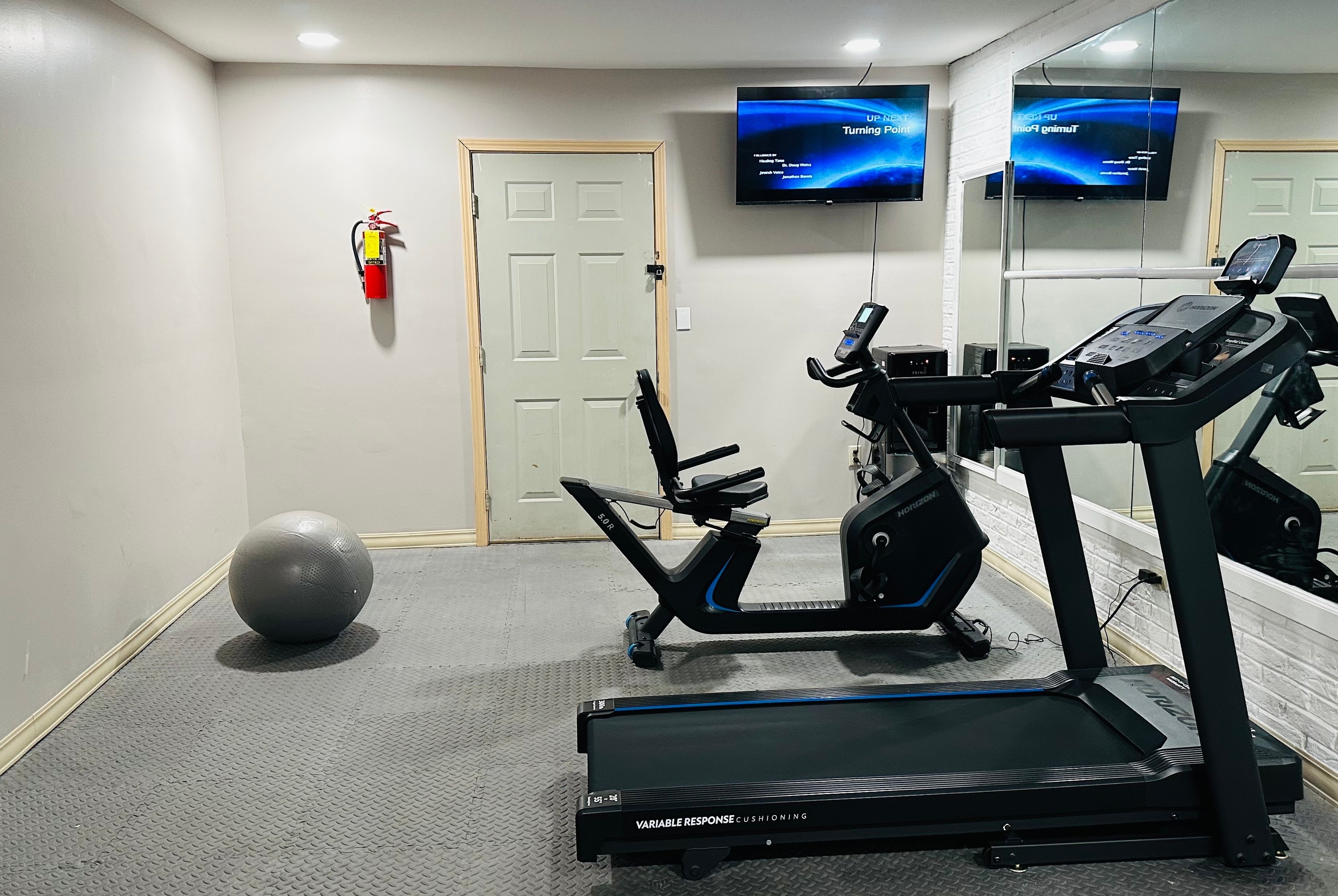 Fitness room at Days Inn by Wyndham Huntington in Huntington, West Virginia