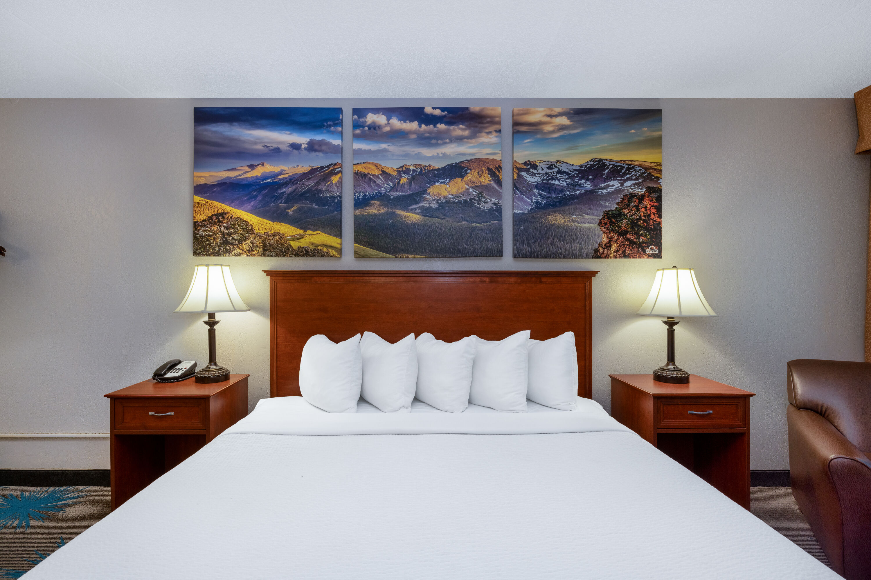 Guest room at the Days Inn by Wyndham Casper in Casper, Wyoming