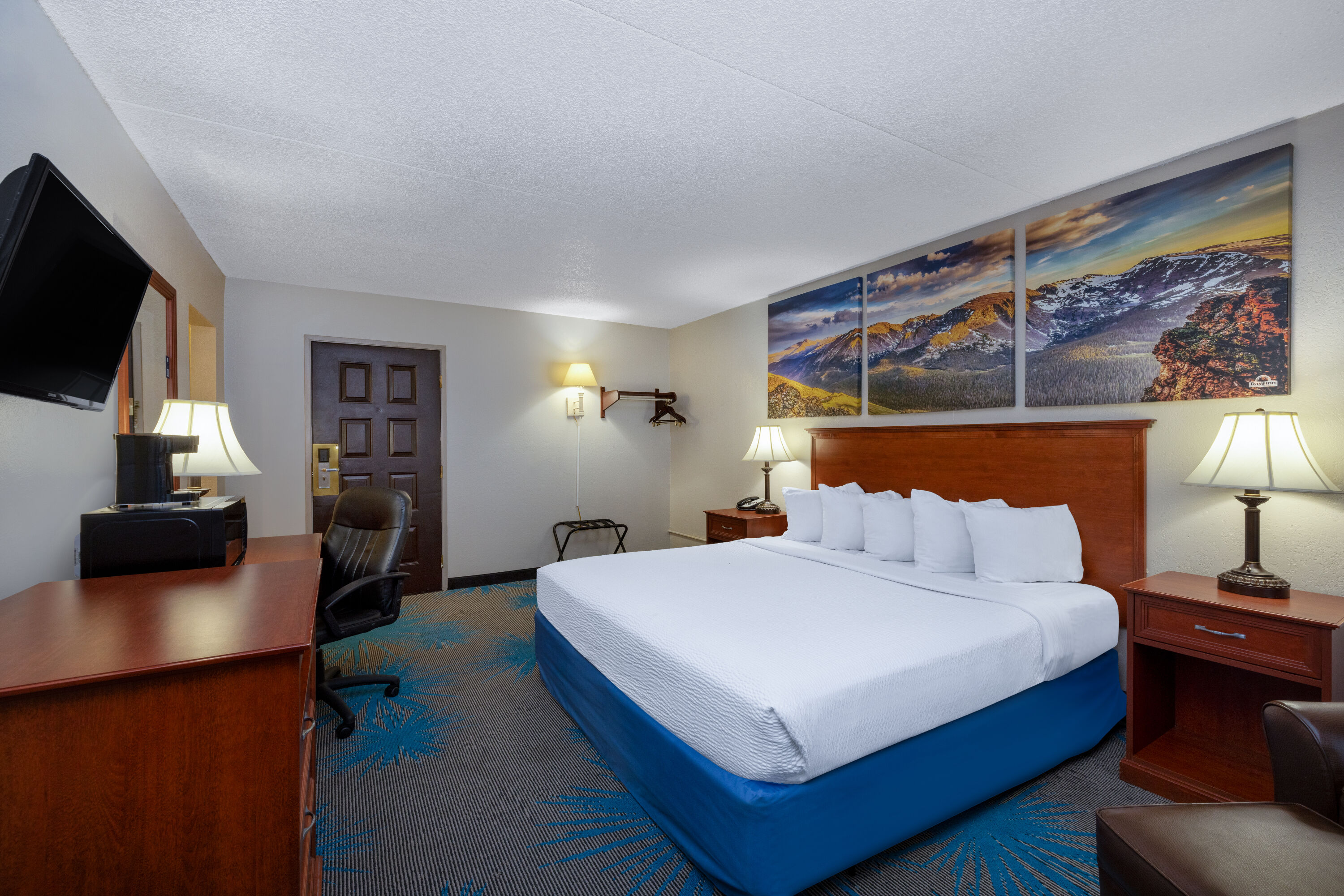 Guest room at the Days Inn by Wyndham Casper in Casper, Wyoming