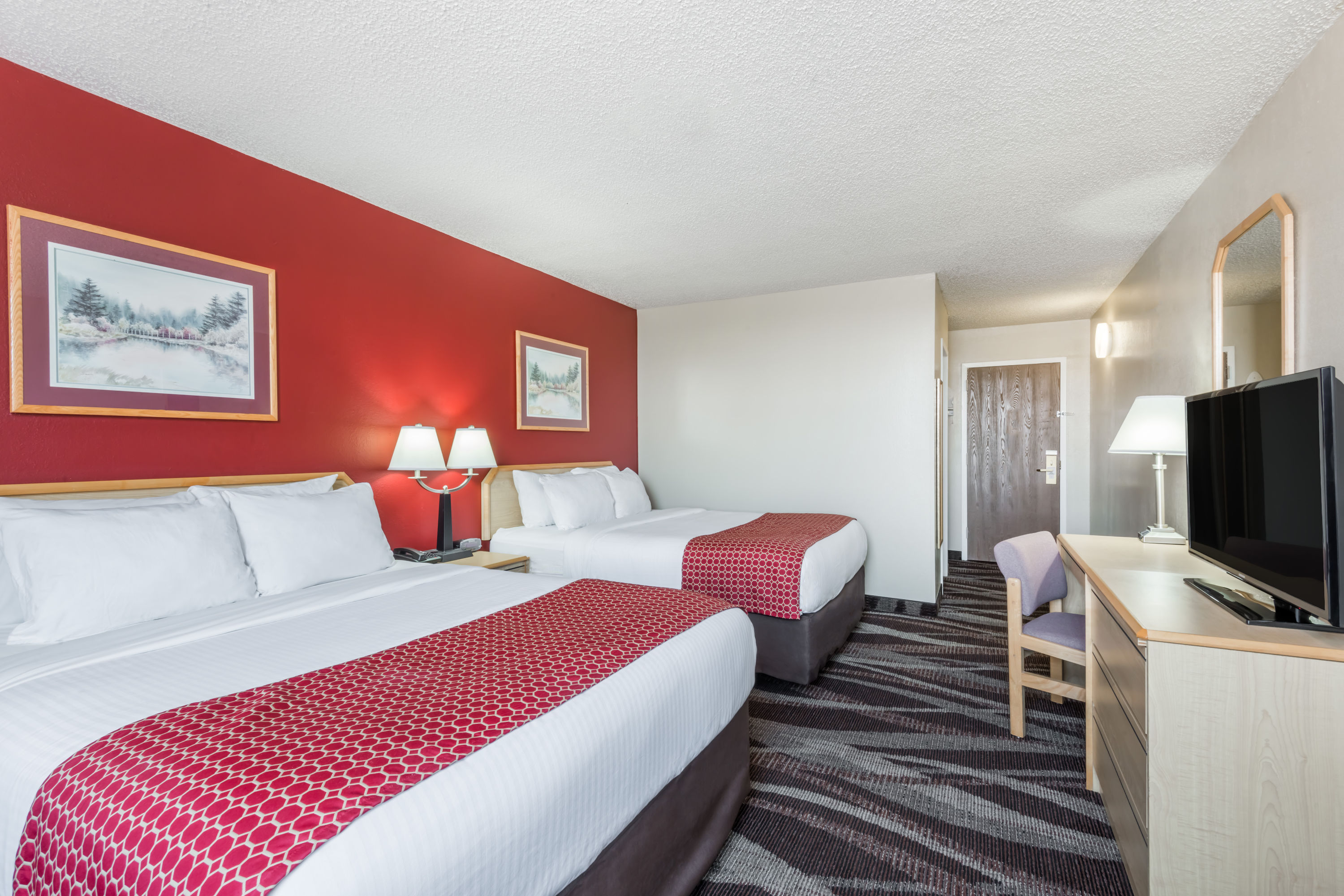 Guest room at the Days Inn by Wyndham Gillette in Gillette, Wyoming