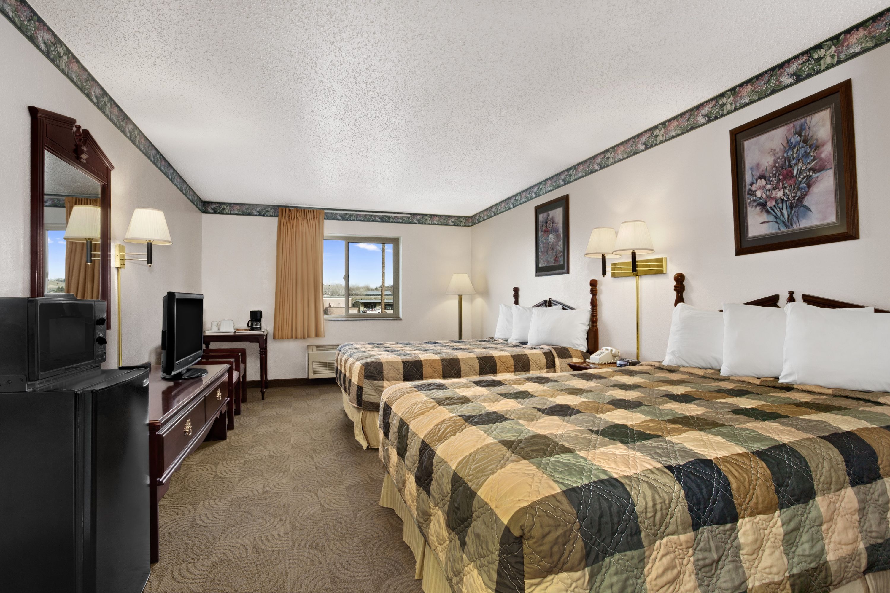 Guest room at the Days Inn by Wyndham Sheridan in Sheridan, Wyoming